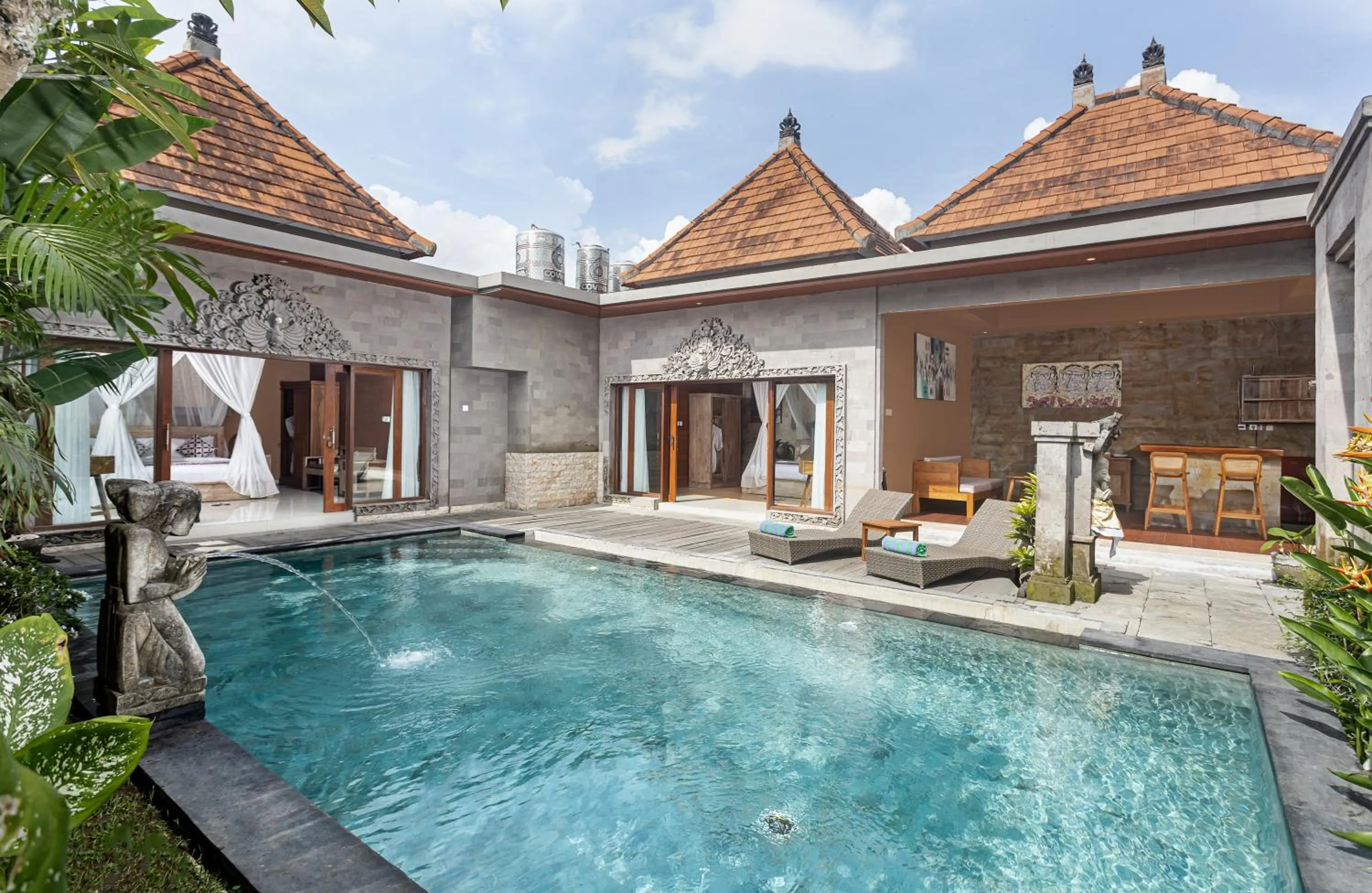 Property building in Ubud Lestari Villa