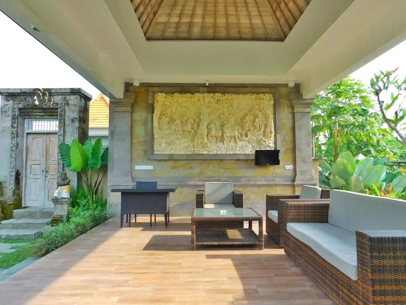 Lobby or reception in Ubud Lestari Villa