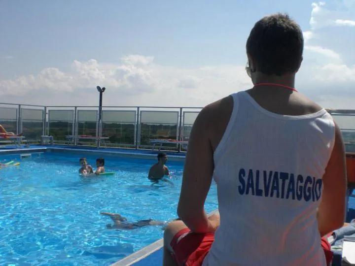 Swimming pool in Hotel Krone