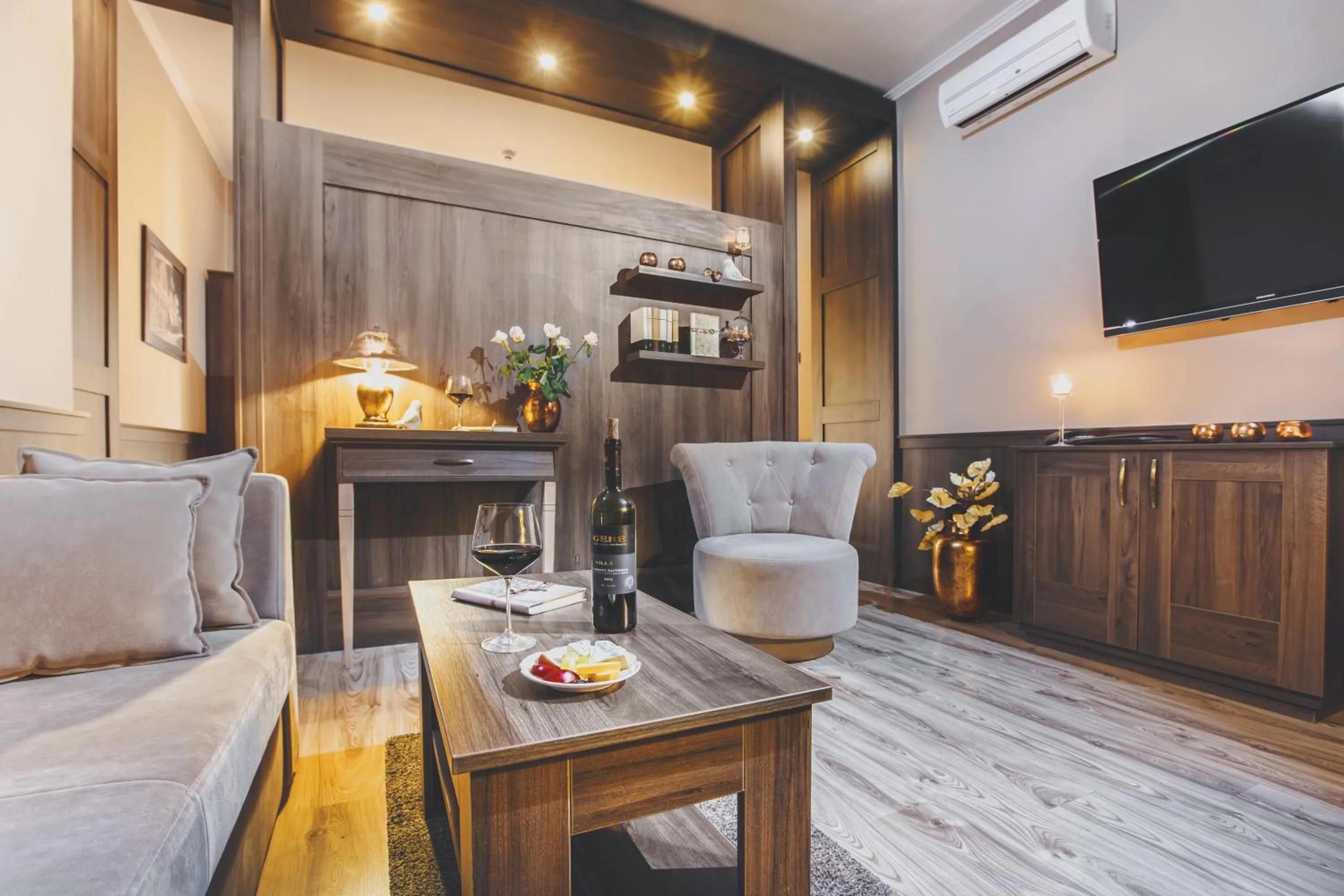 Living room in Komló Hotel Gyula