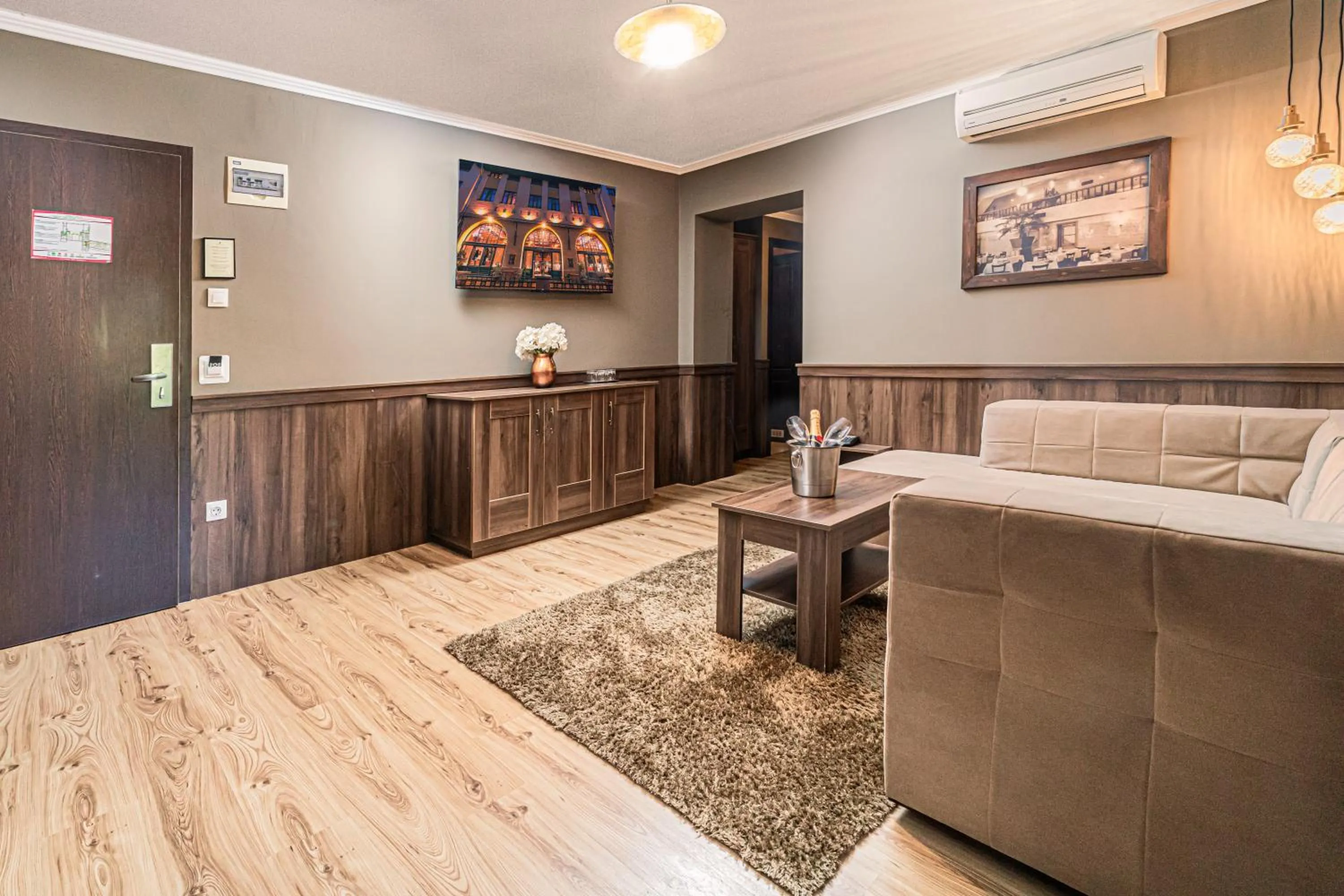 Living room in Komló Hotel Gyula