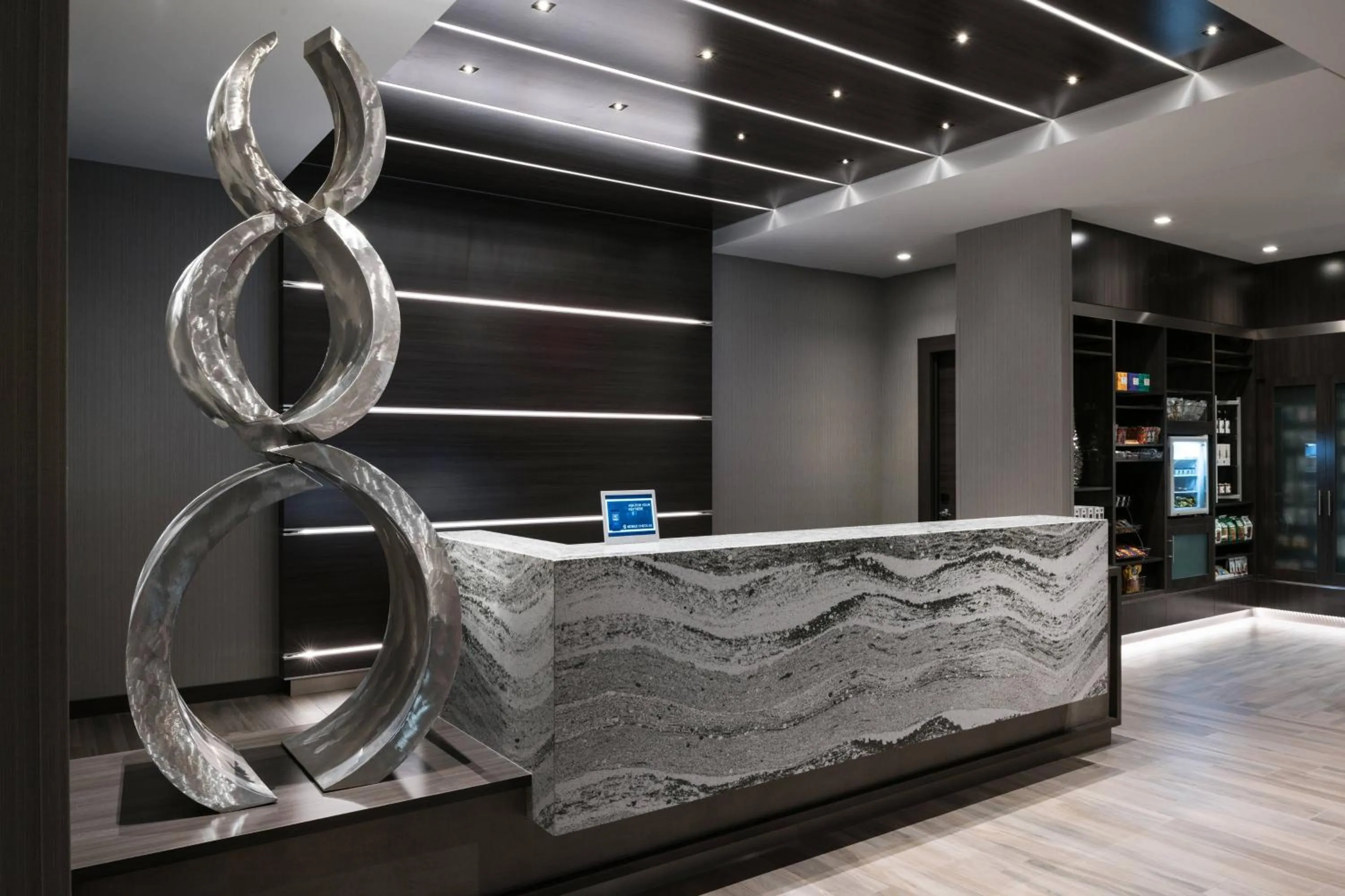 Lobby or reception in AC Hotel by Marriott Boston Cambridge