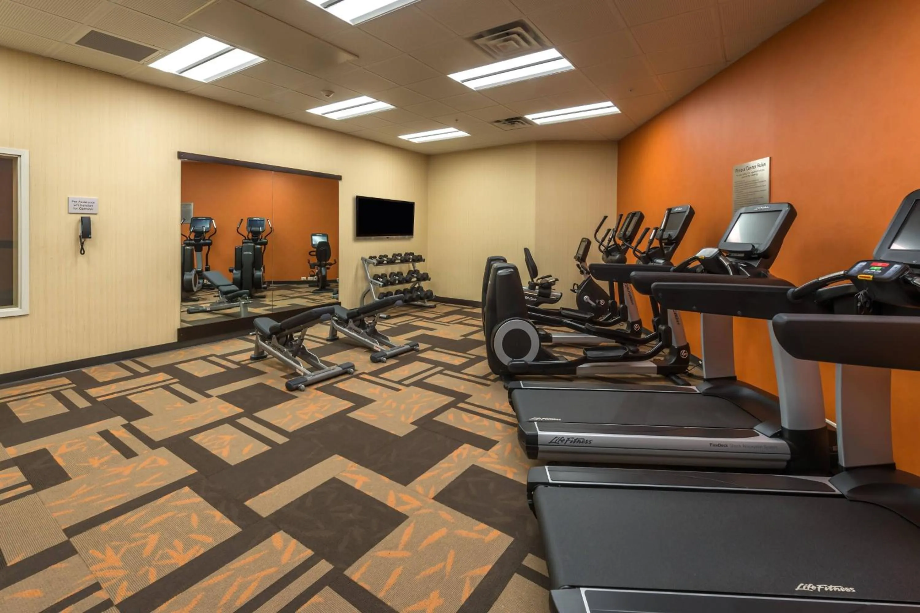 Fitness centre/facilities in Courtyard by Marriott Reno Downtown/Riverfront