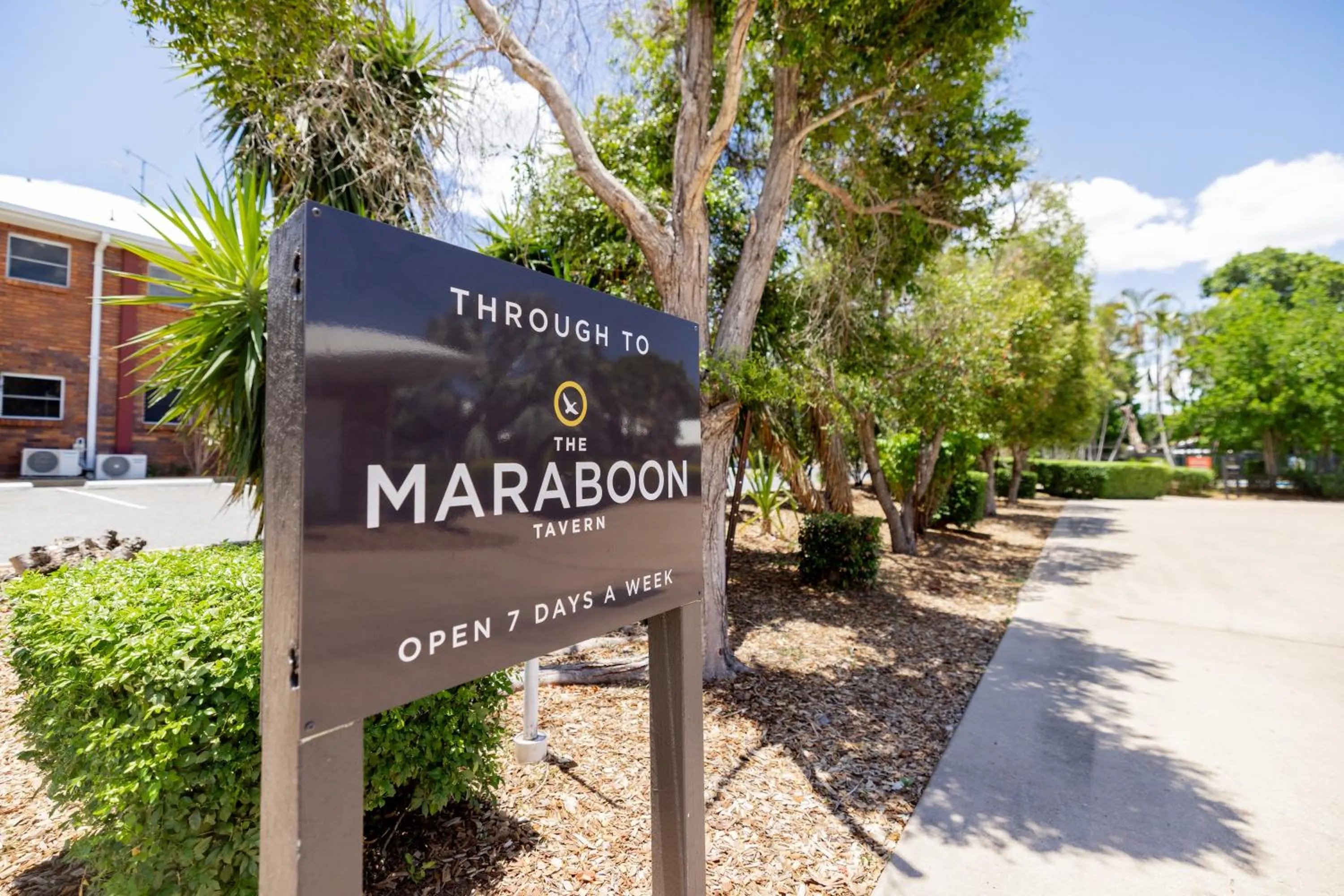 Garden in Maraboon Motor Inn