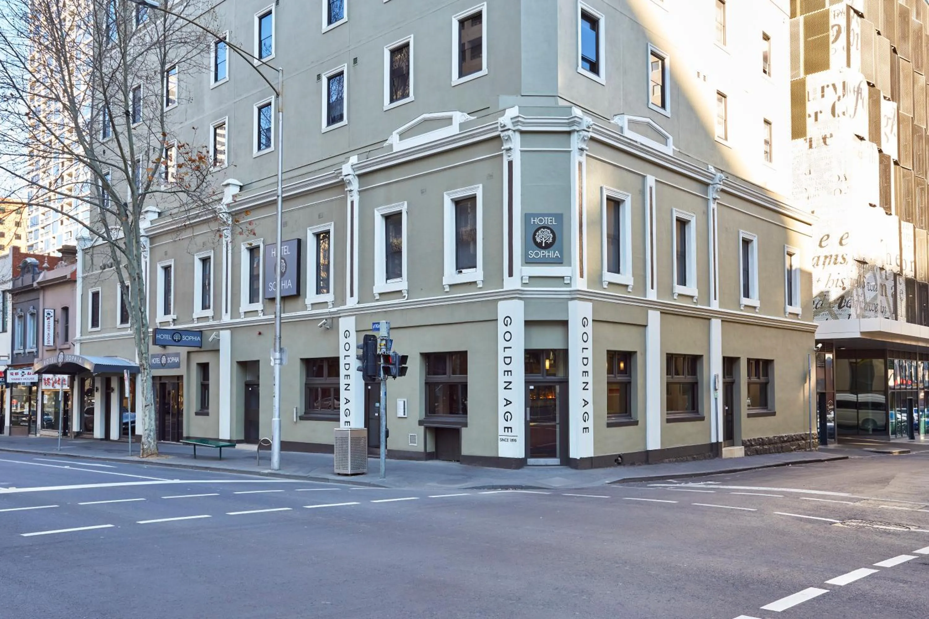 Property building in Hotel Sophia