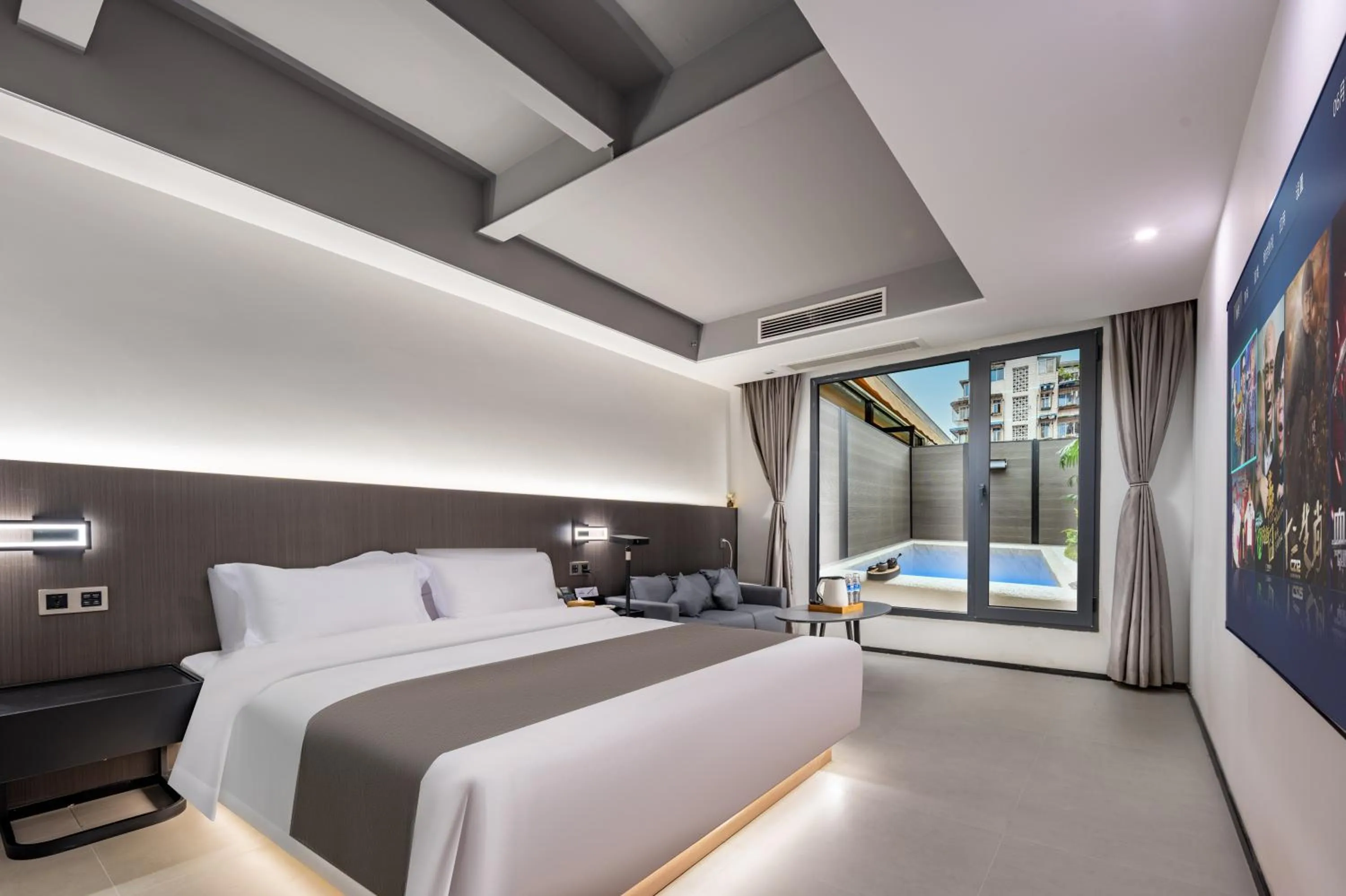 Bed in Trip Voicer Chengdu Wide and Narrow Alley