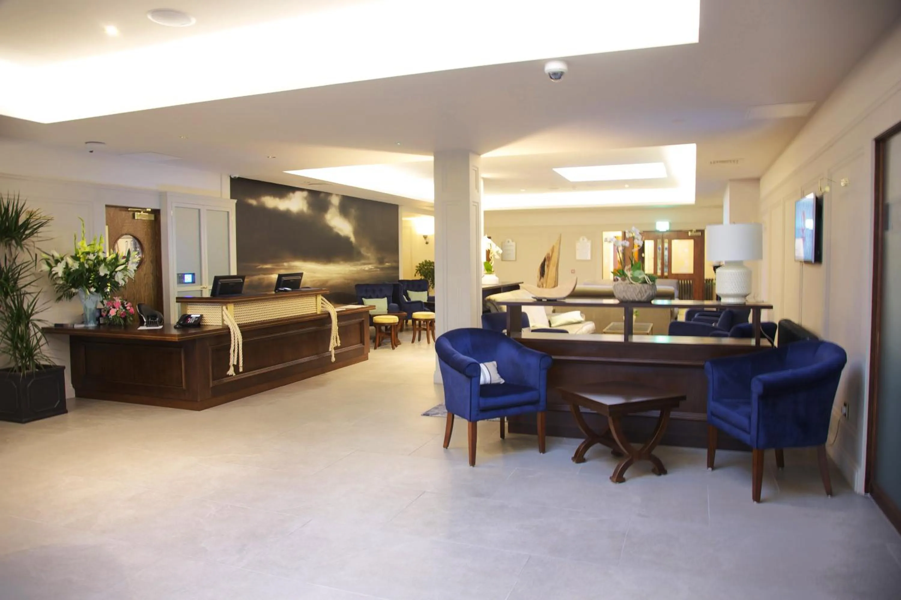 Lobby or reception in Waterfront Hotel Dungloe