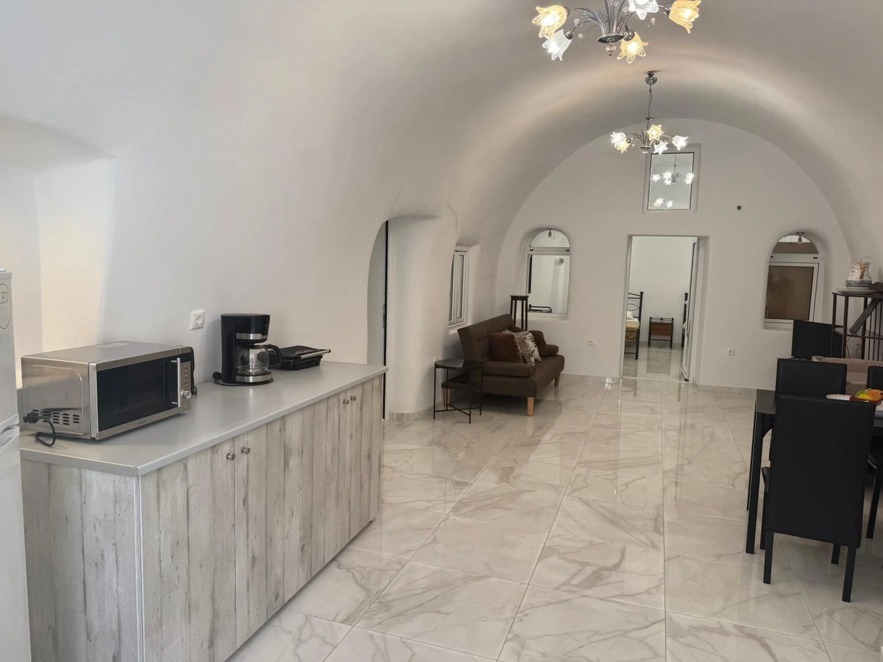 kitchen in Hotel Hellas