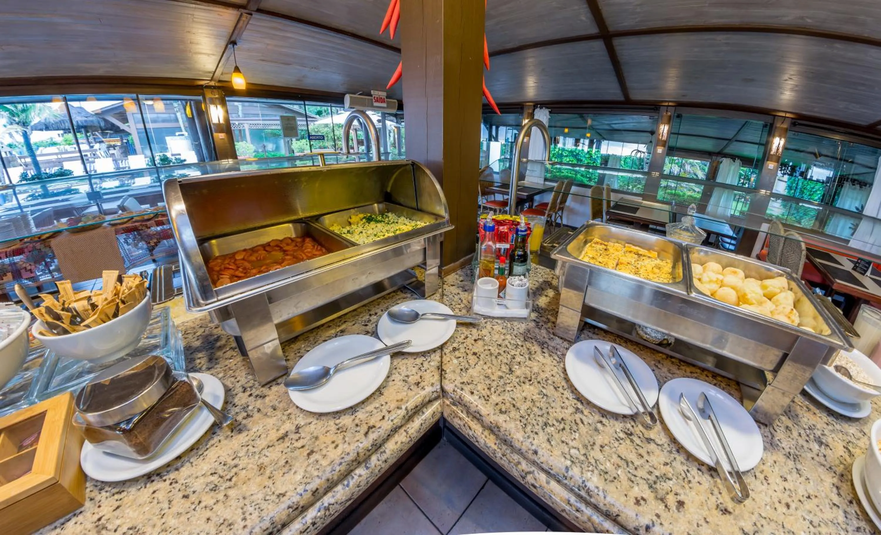 Breakfast in Costa Norte Ingleses Hotel