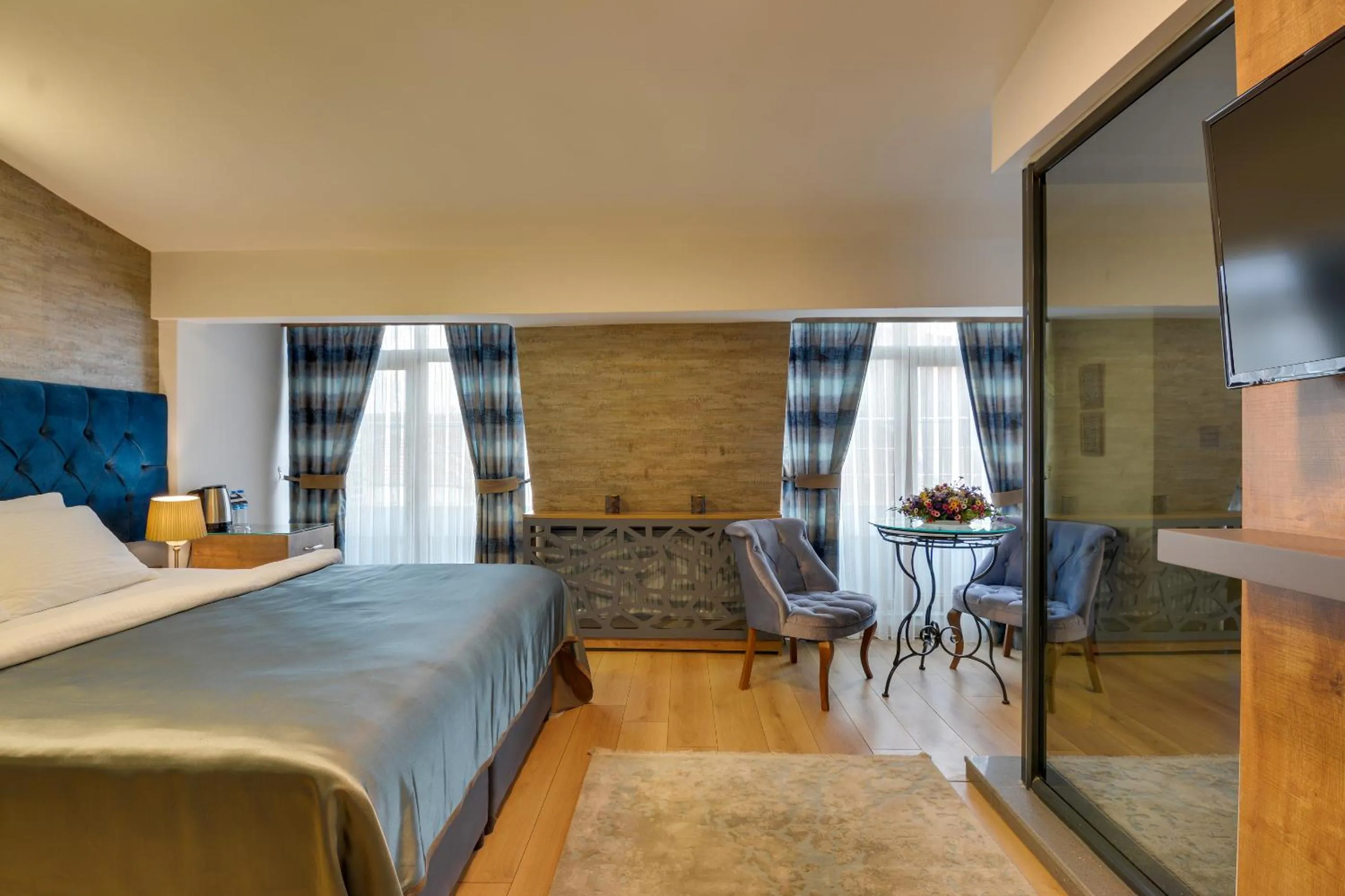 Bed in Grande Stella Hotel