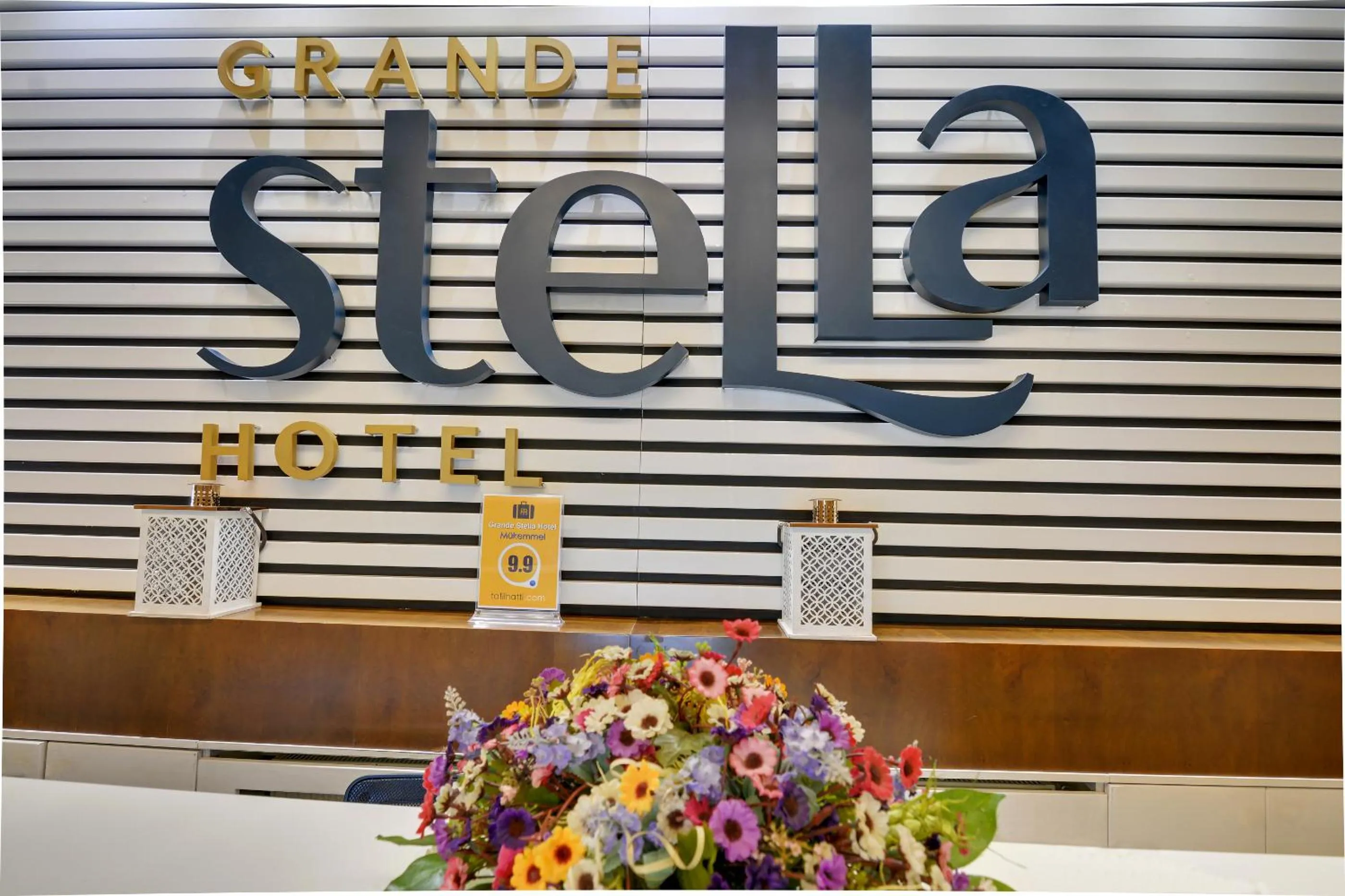 Lobby or reception in Grande Stella Hotel