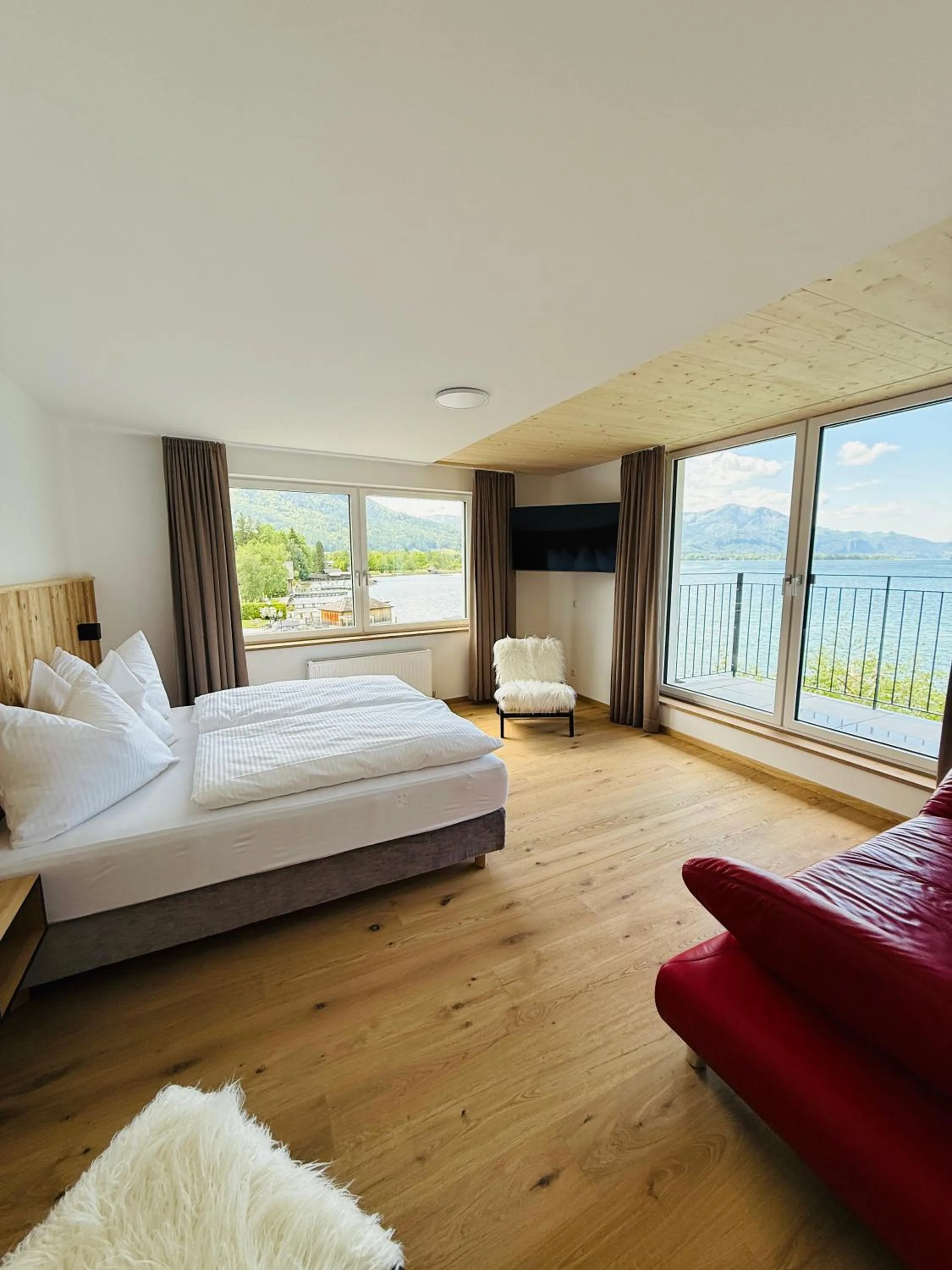 Bed in Seehotel Lilly