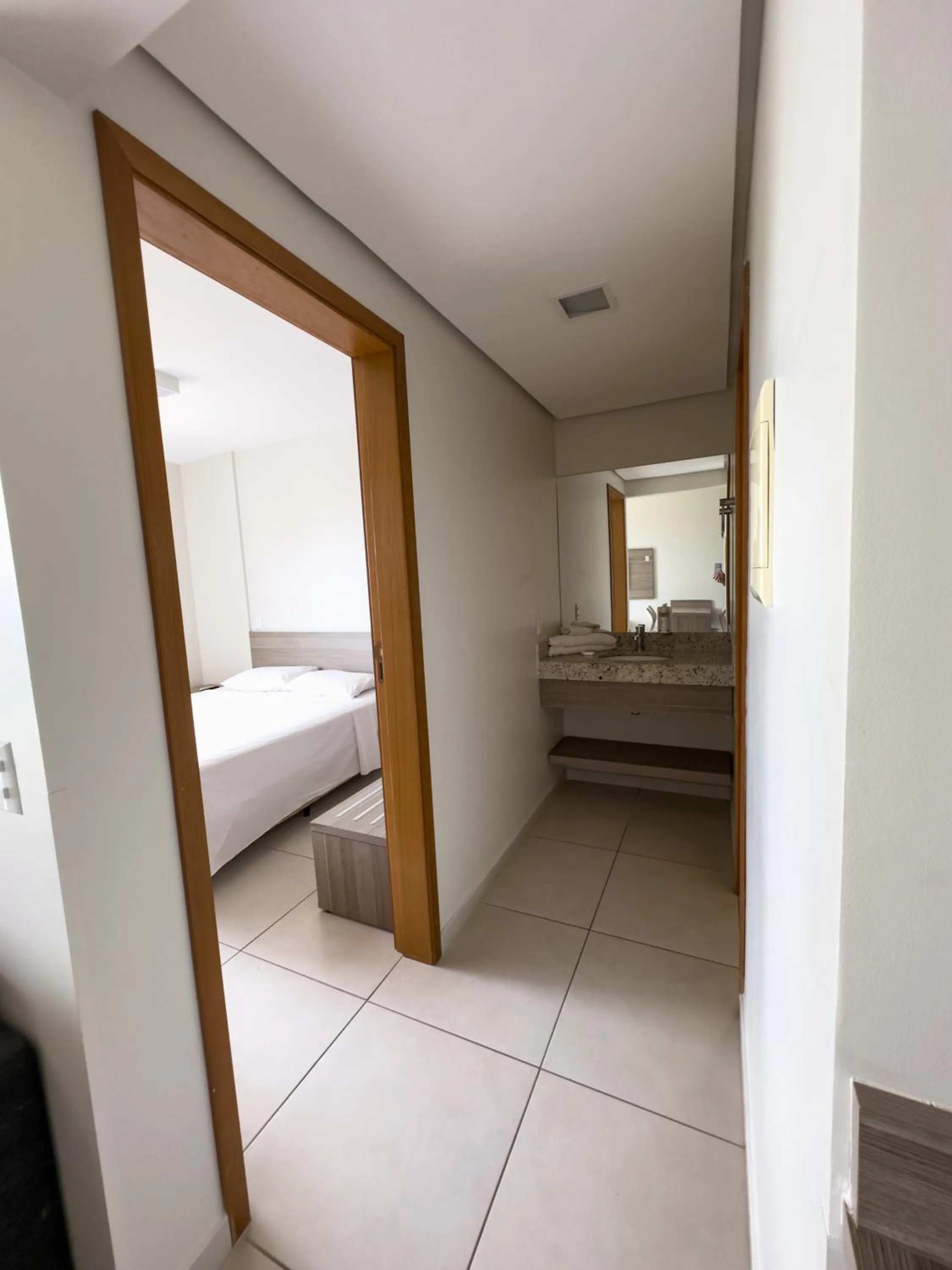 Bathroom, Bed in Atrium Thermas - OFICIAL