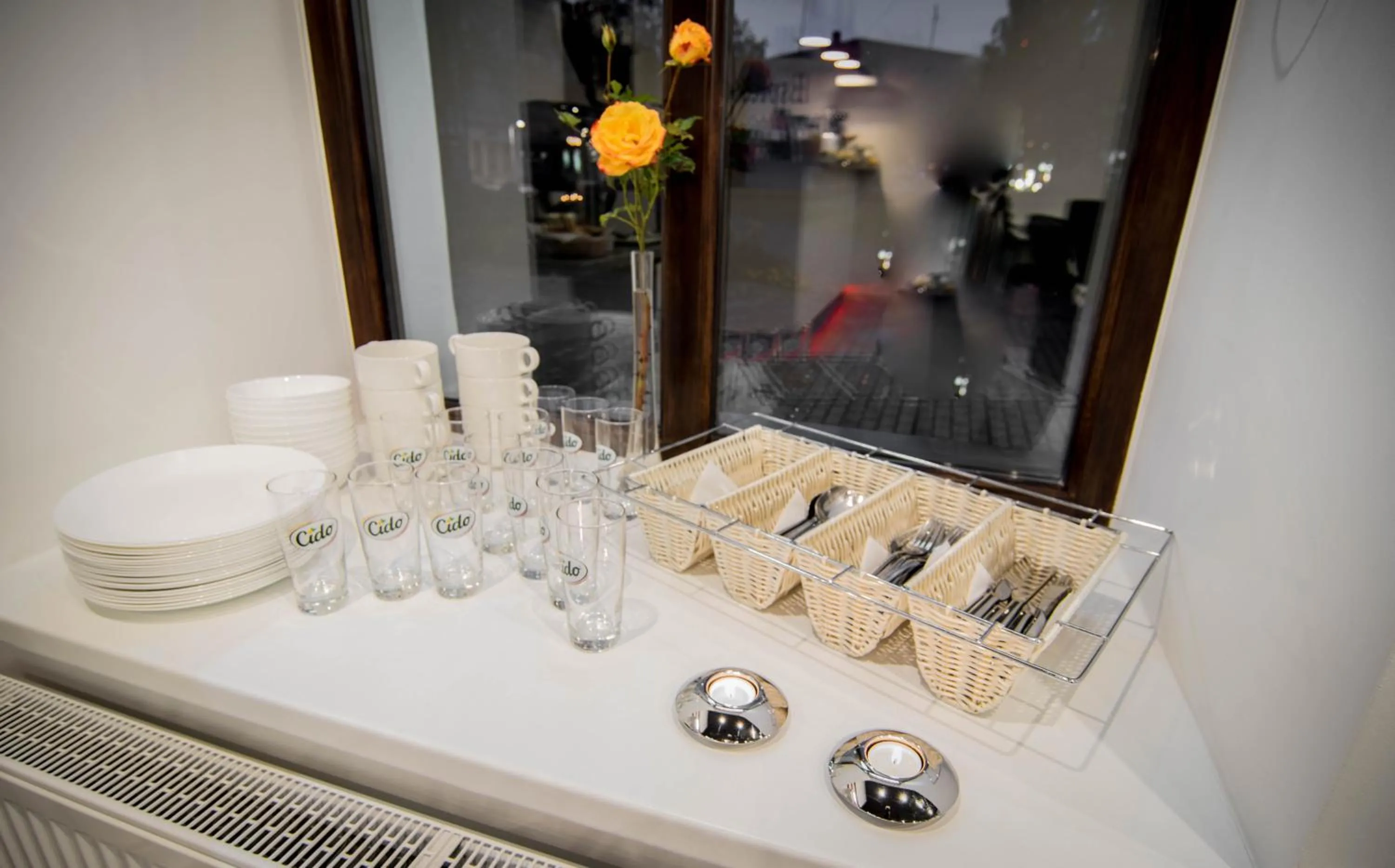 Buffet breakfast in Homelike Hotel