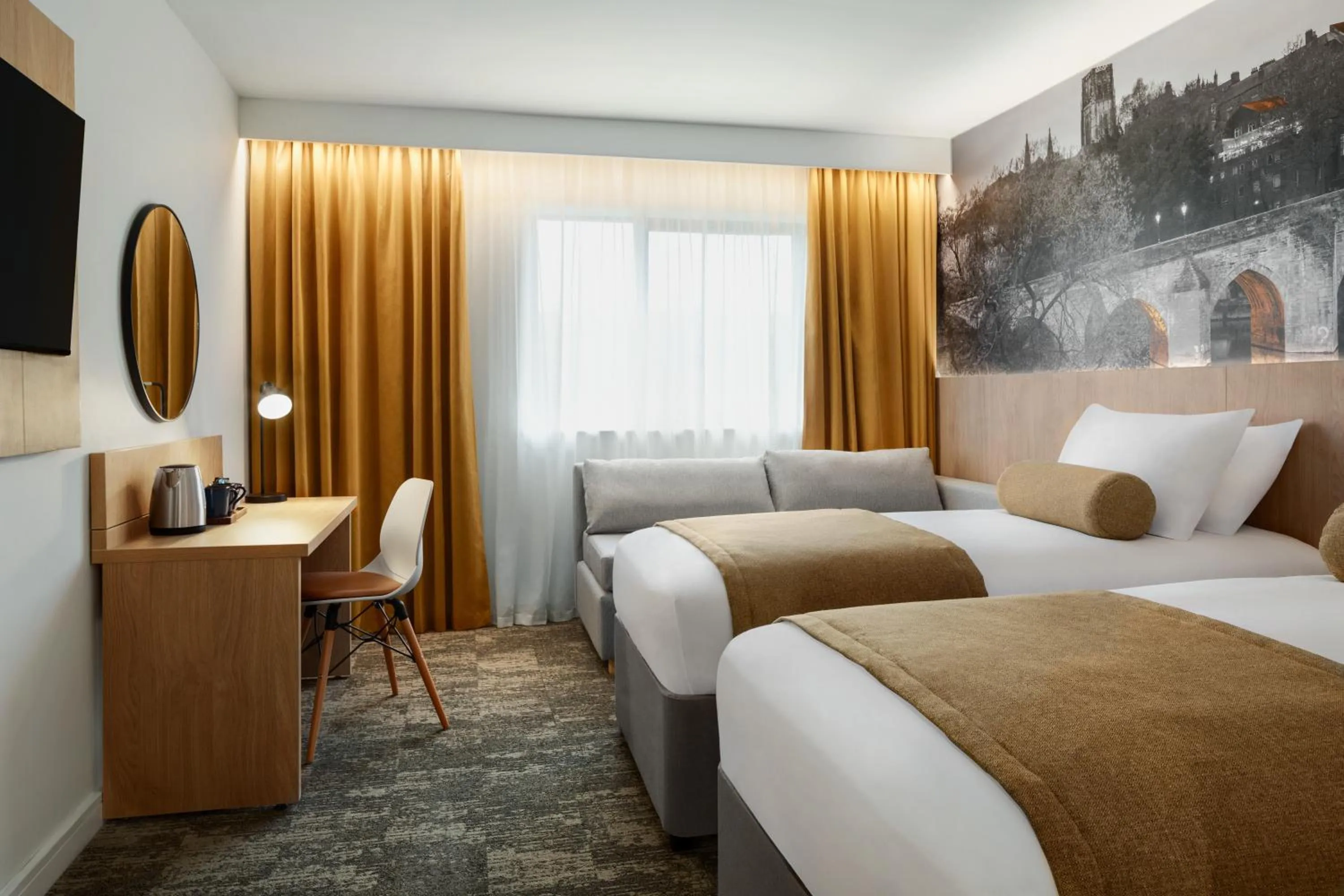 Bed in Super 8 by Wyndham Durham