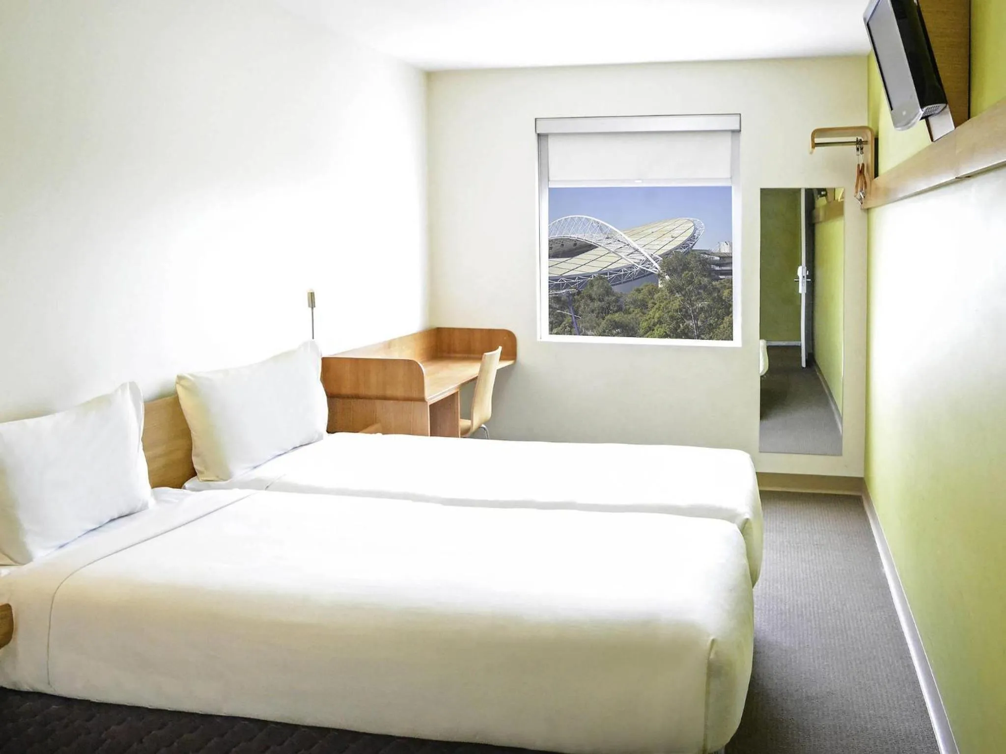 Bedroom, Bed in ibis Budget Sydney Olympic Park