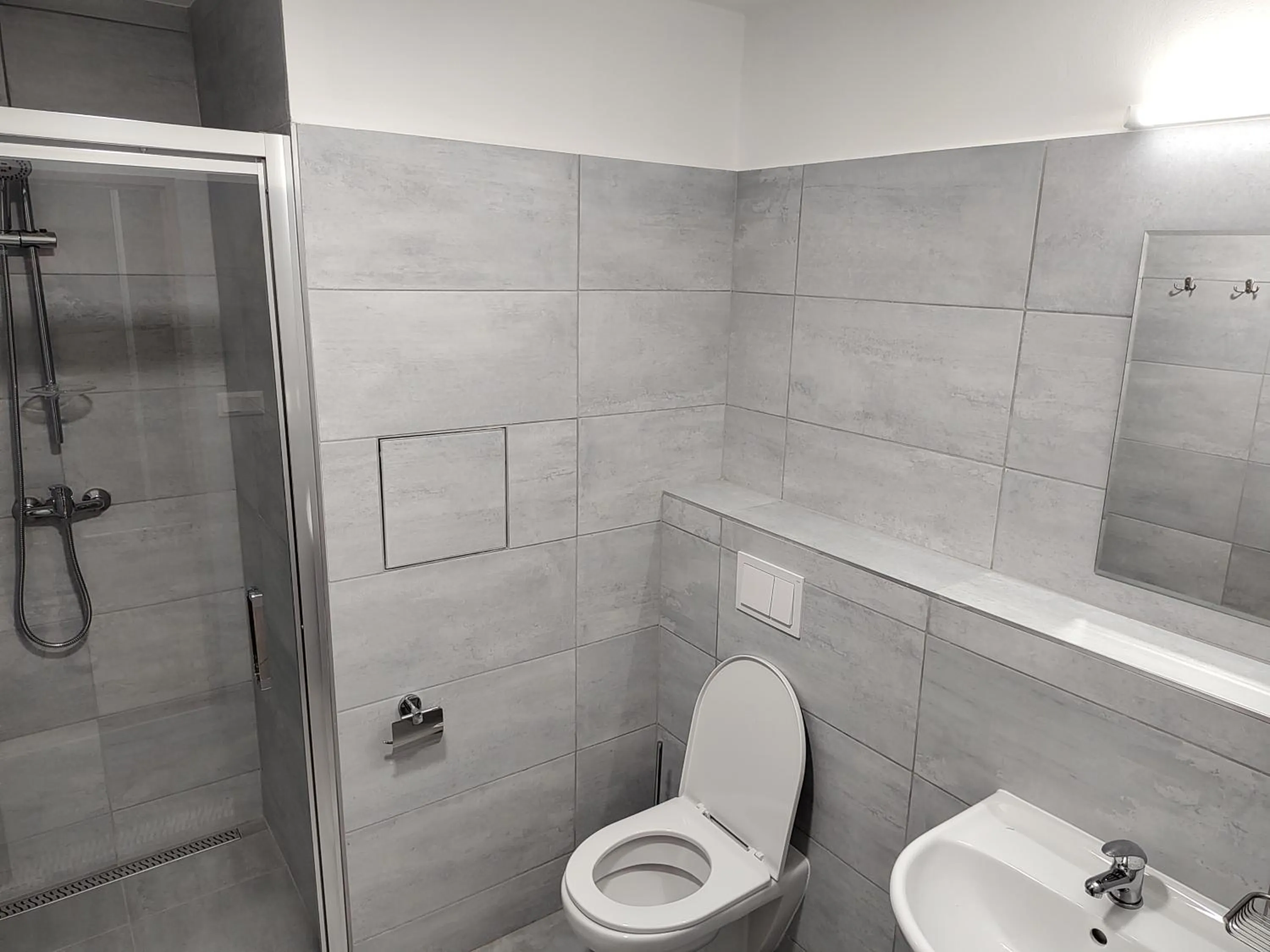 Shower in Hostel Blanice