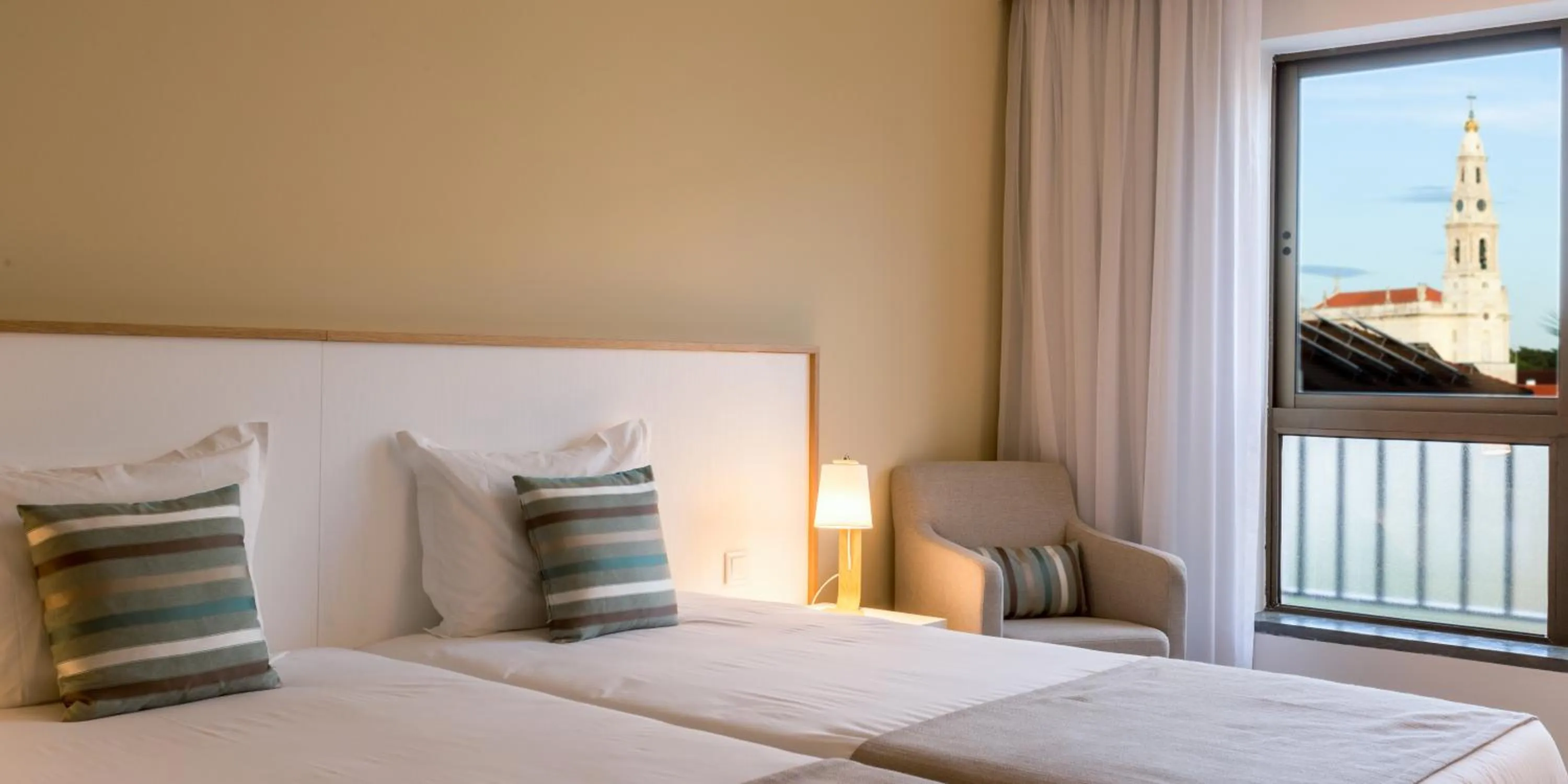 Landmark view, Bed in Steyler Fatima Hotel & Congress