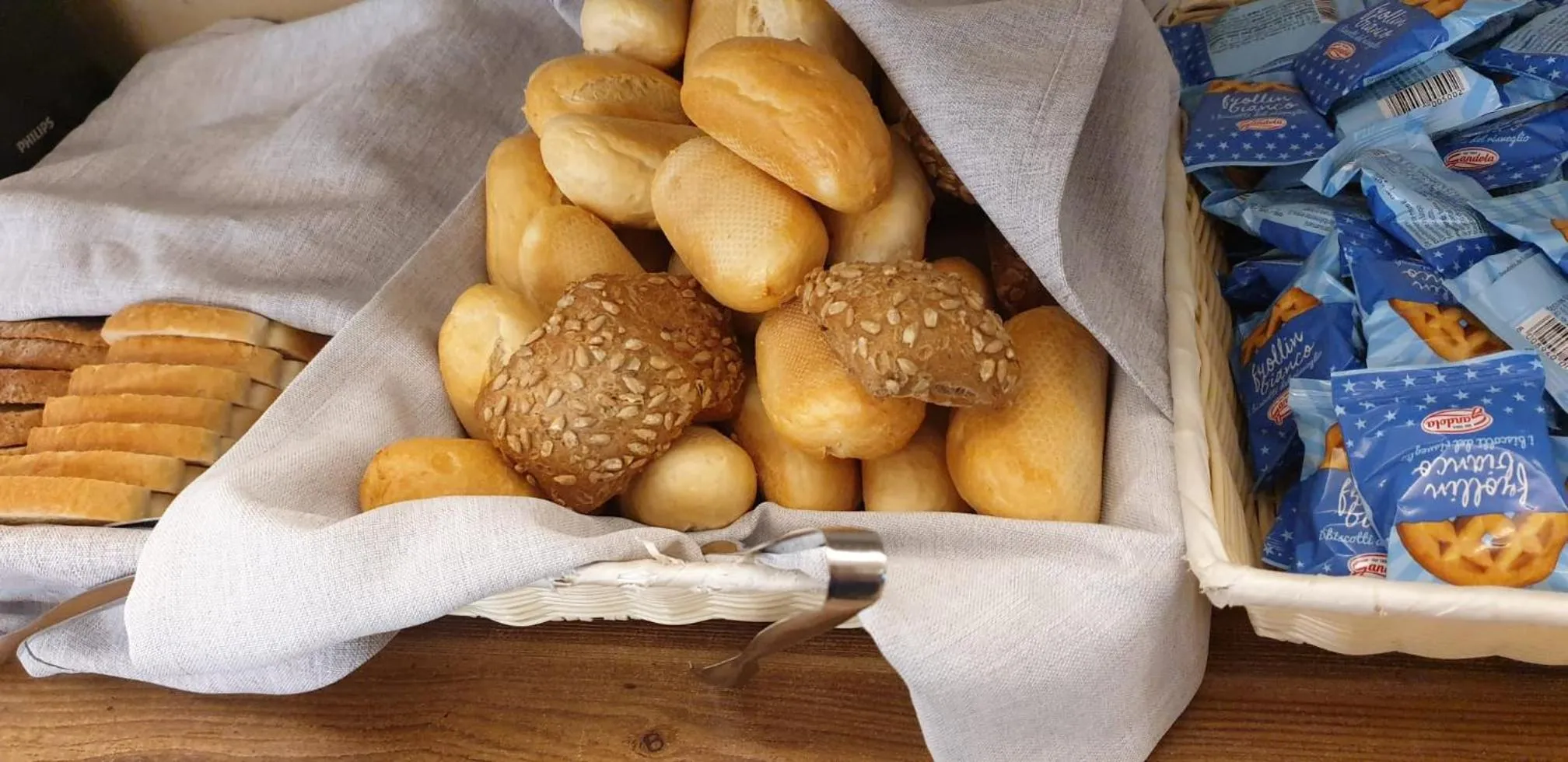 Buffet breakfast in Hotel Conca D'Oro ***S