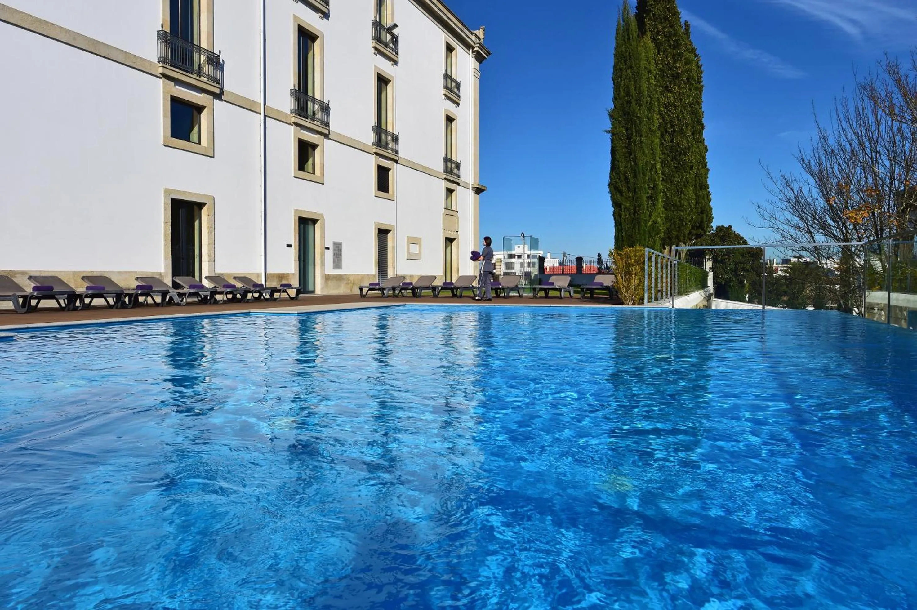 Swimming pool in Pousada De Viseu