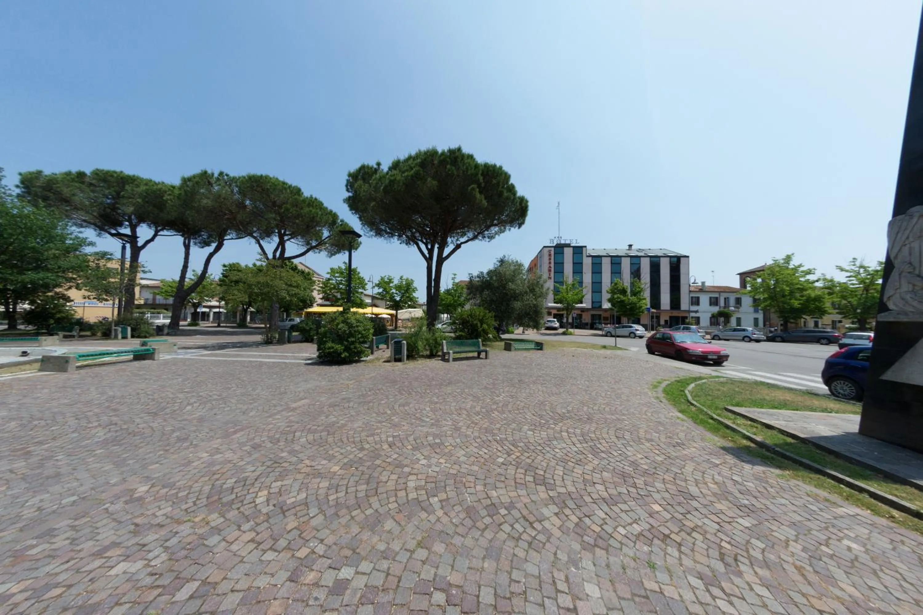 On site in Hotel Tessarin