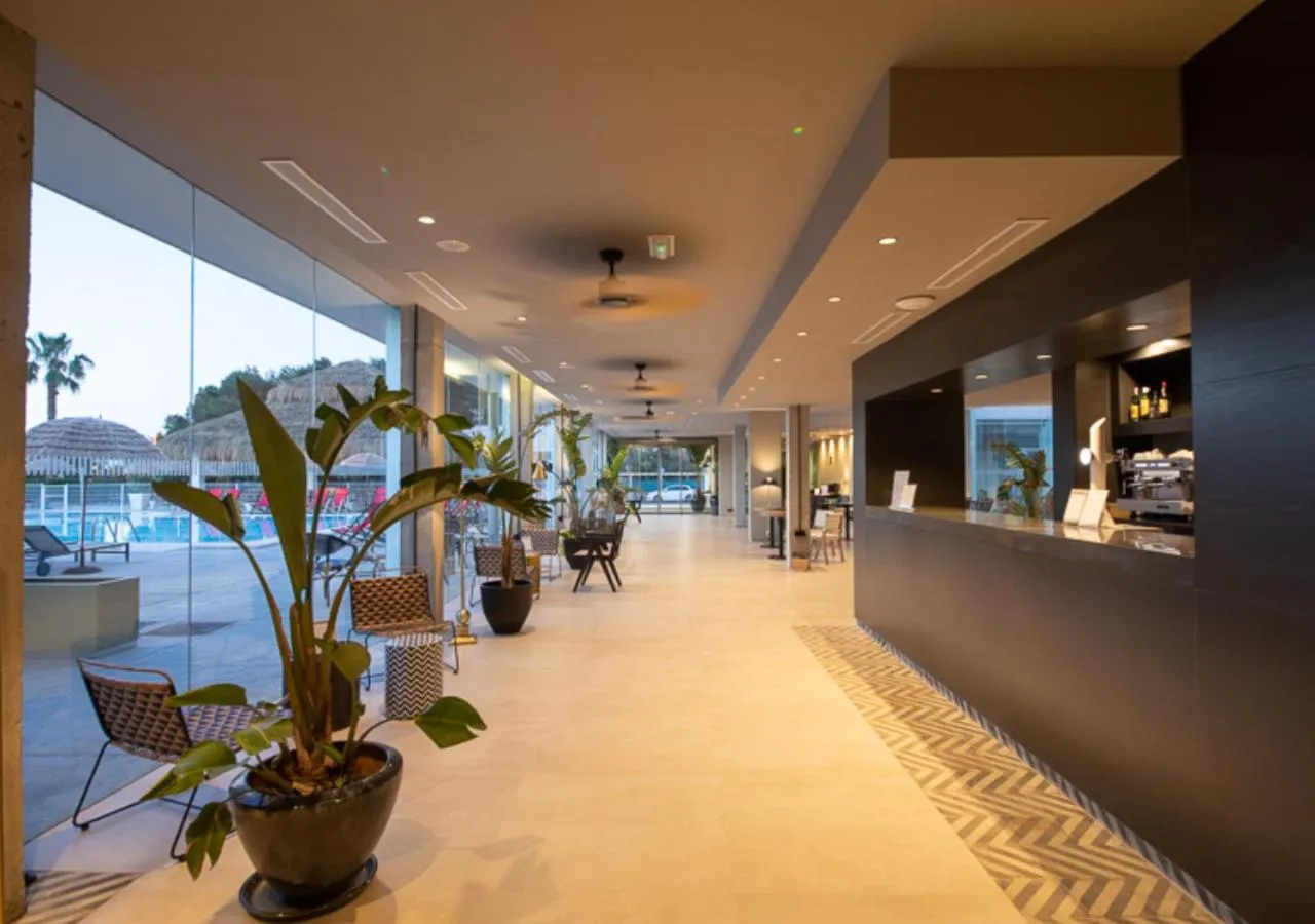 Lobby or reception in Hotel Barú