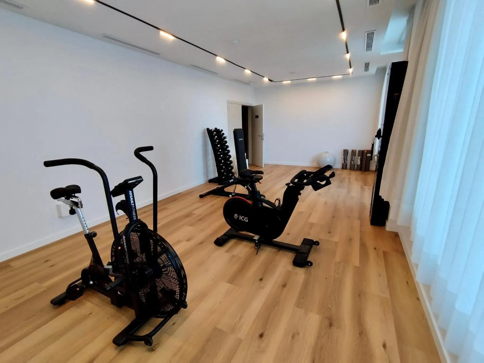 Fitness centre/facilities in Hotel Barú