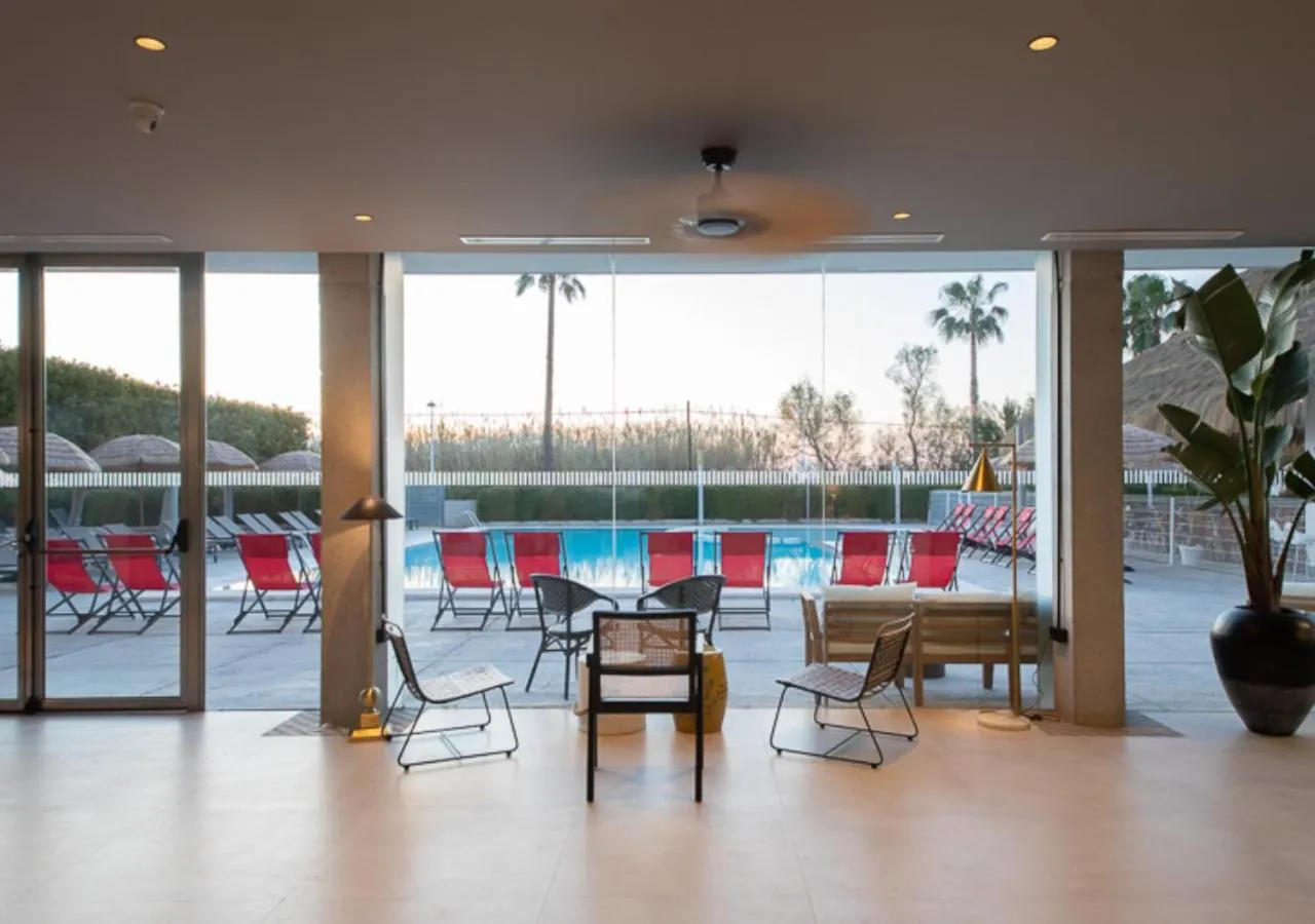 Lobby or reception, Swimming Pool in Hotel Els Arenals