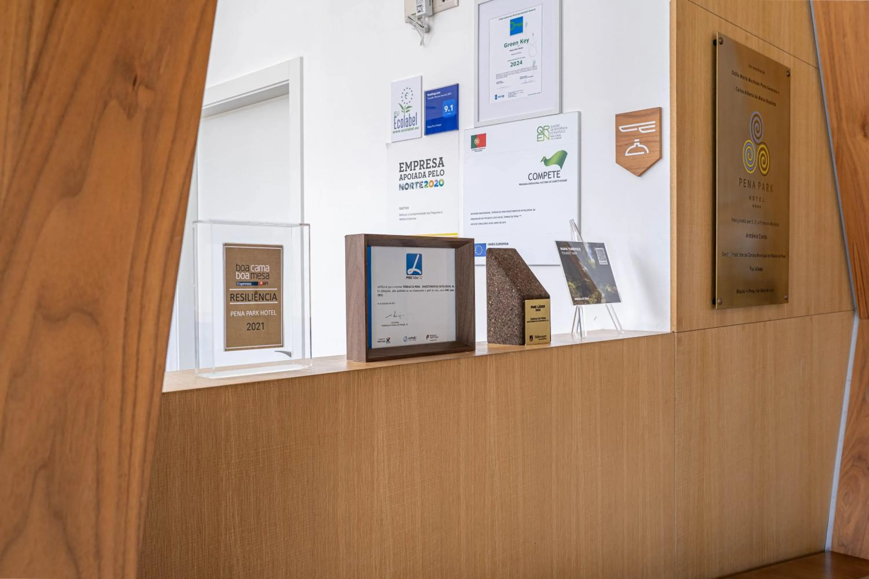 Lobby or reception in Pena Park Hotel