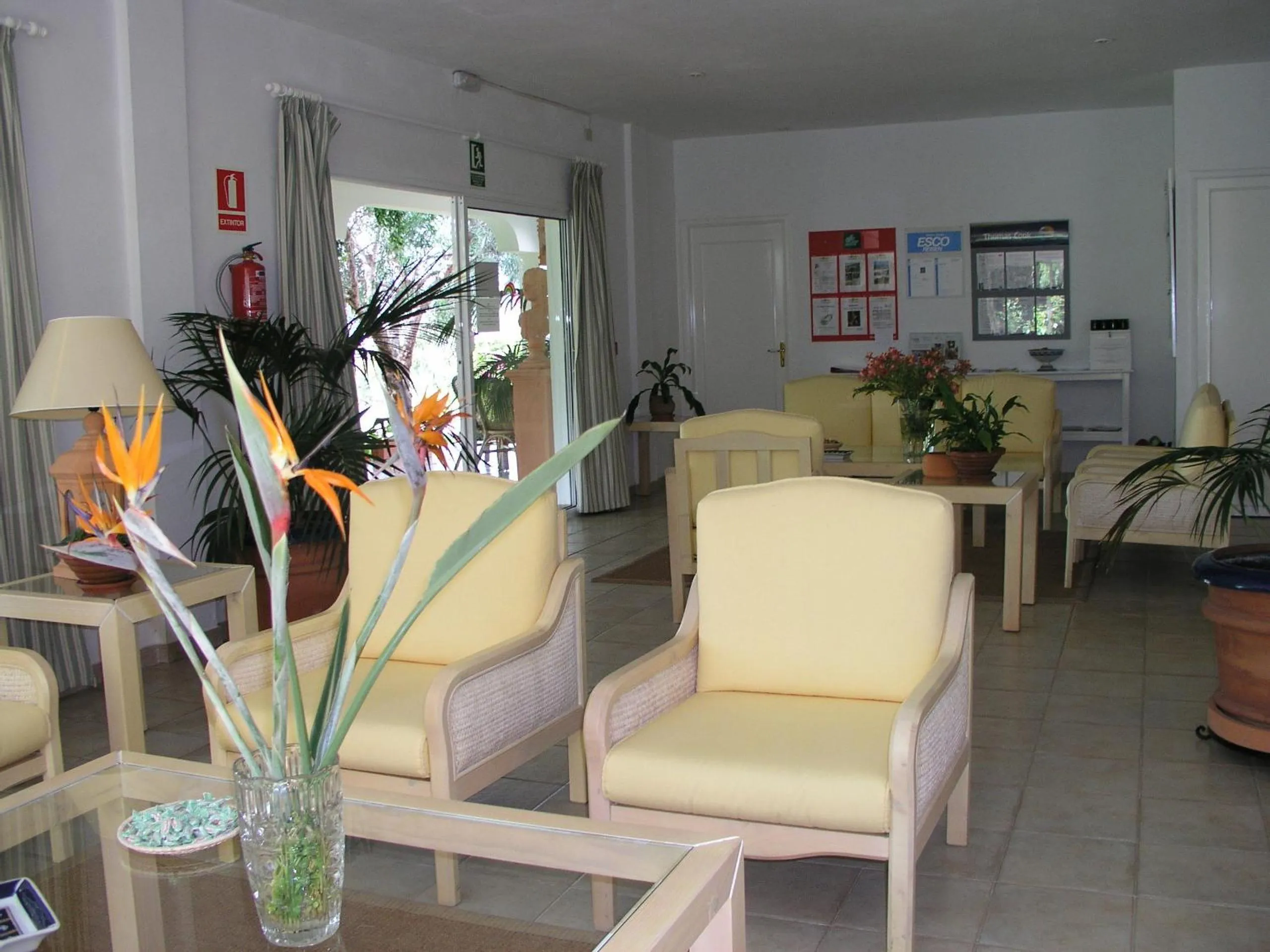 Living room in La Villa