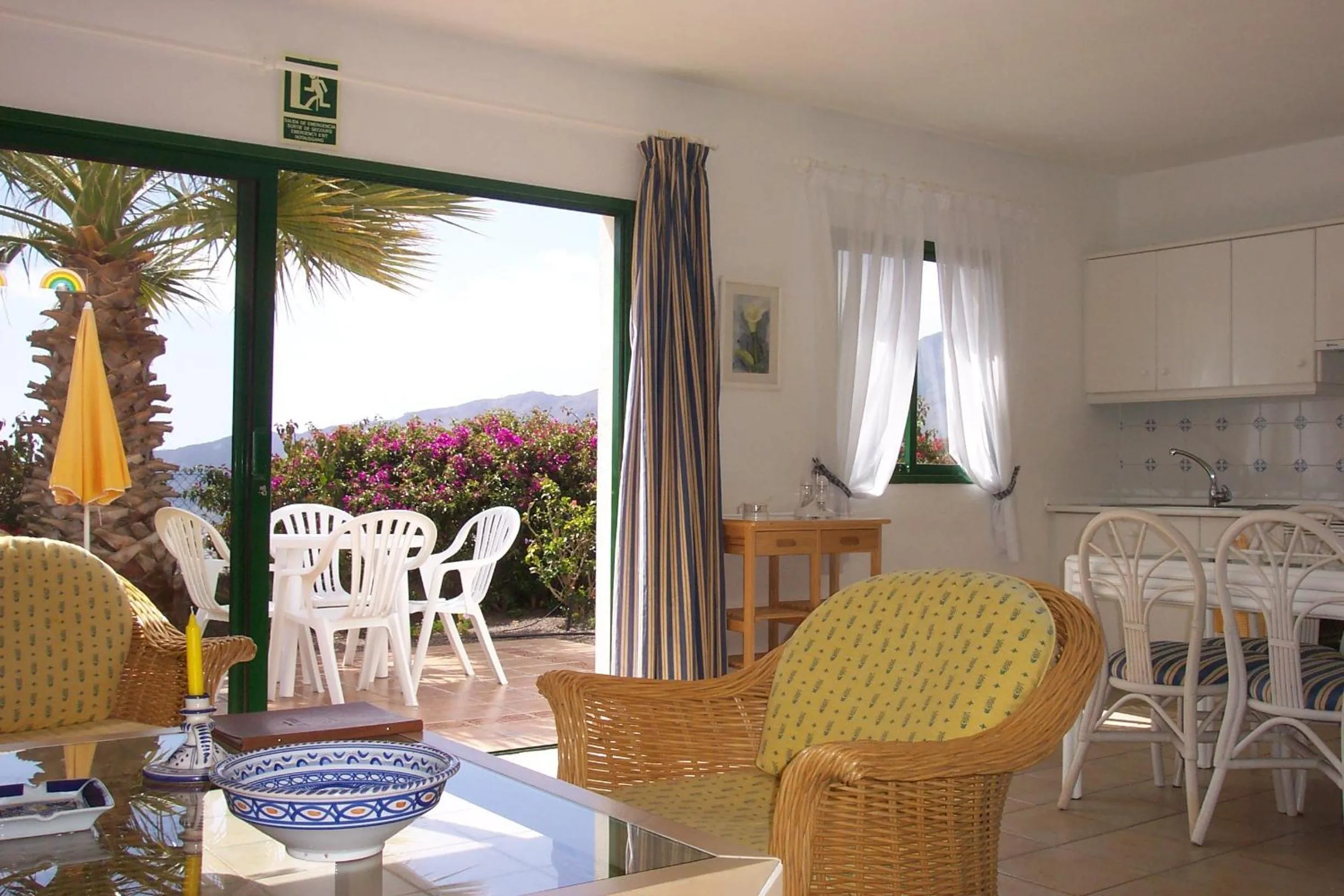 Living room in La Villa