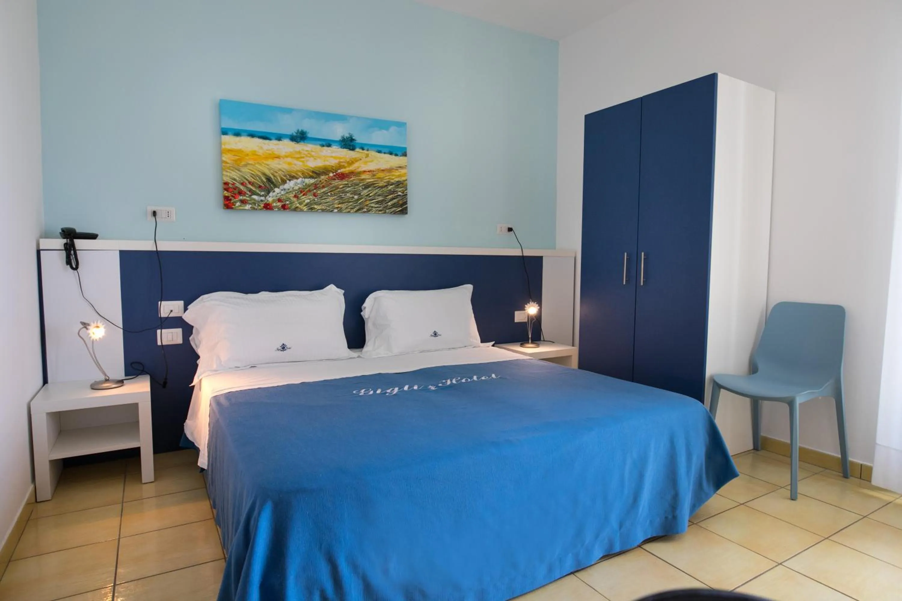 Bed in Gigli Hotel Salento