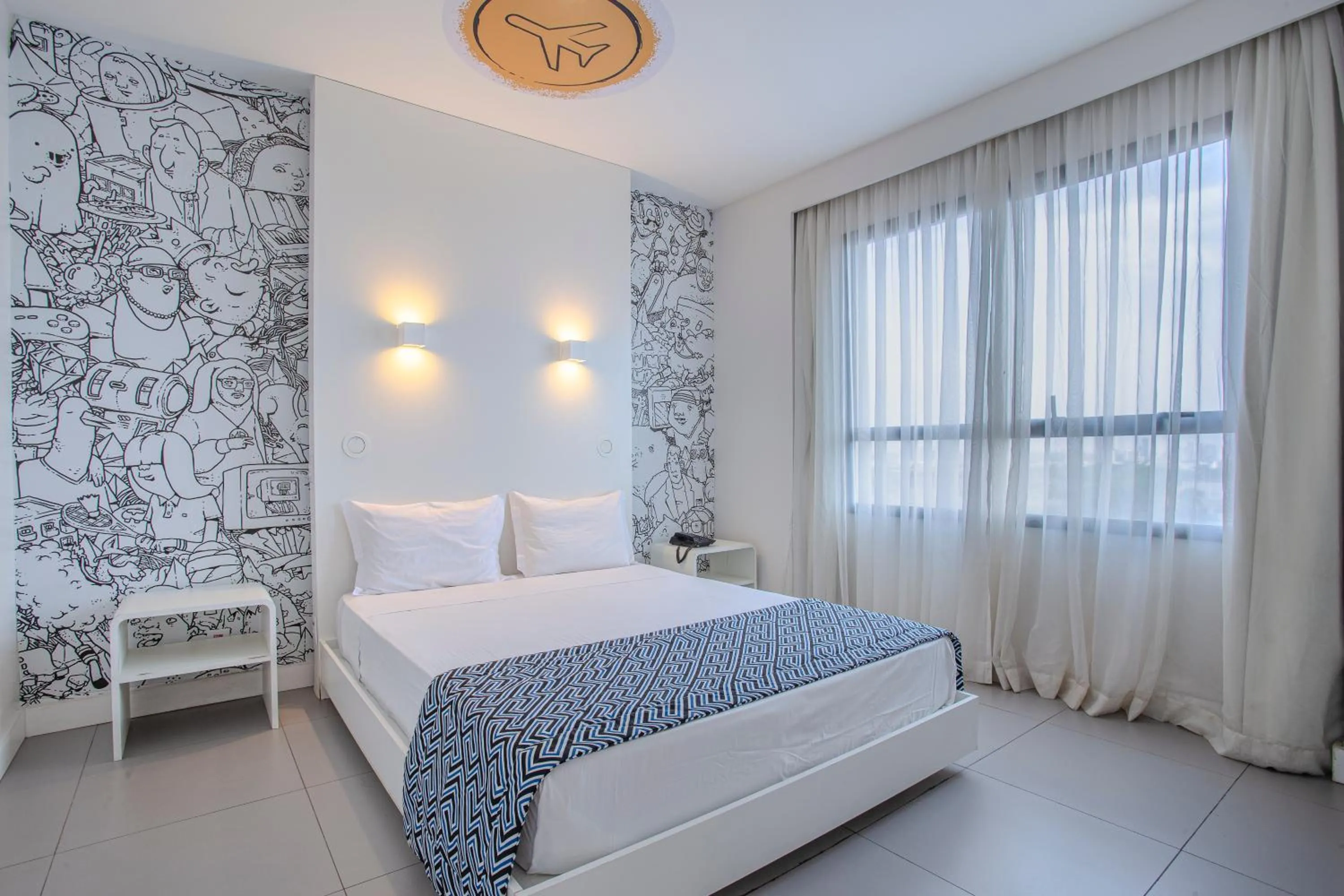 Bed in Nacional Inn Palmas