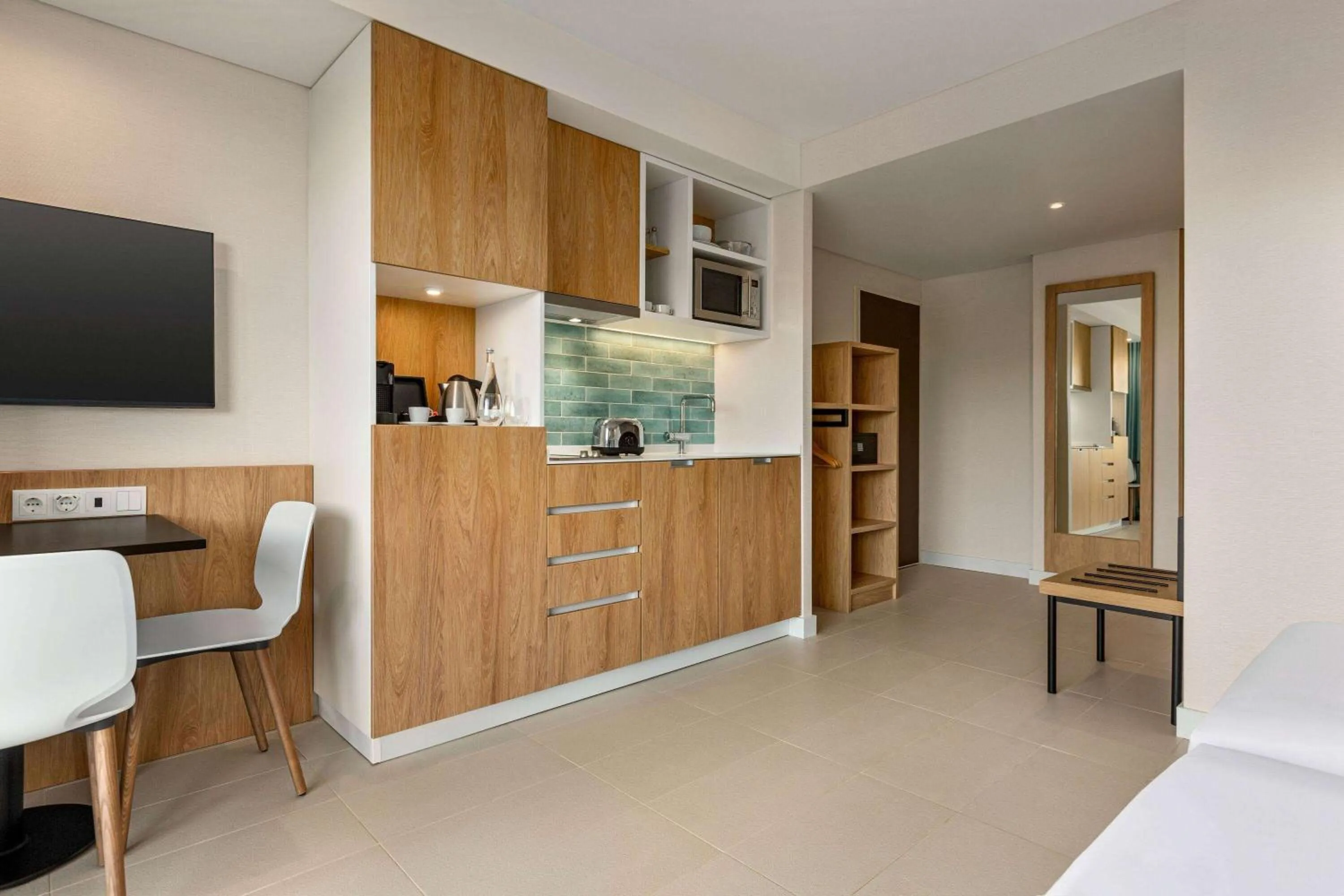 TV and multimedia in Wyndham Residences Alvor Beach