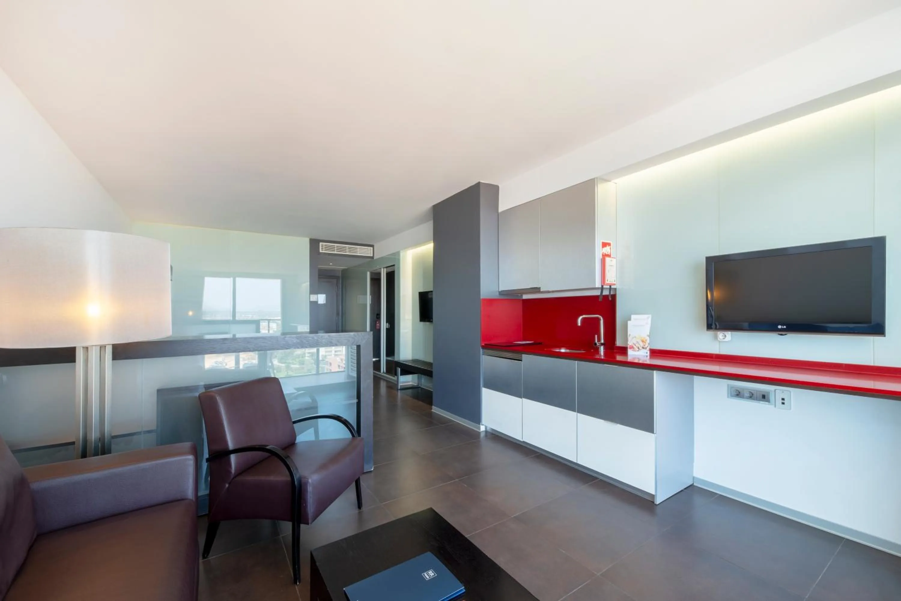 Kitchen or kitchenette in RR Hotel da Rocha