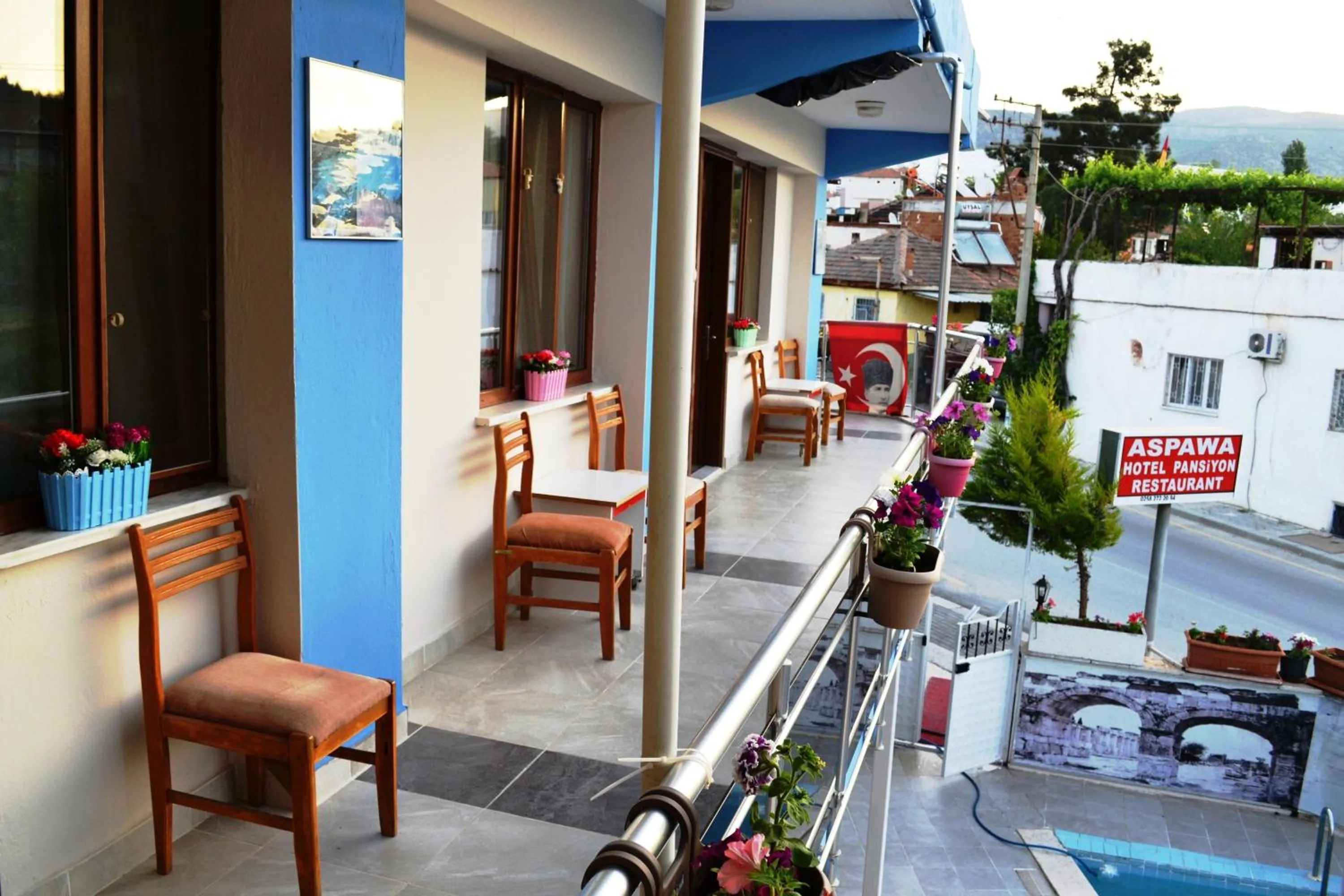 Garden view in Aspawa Hotel