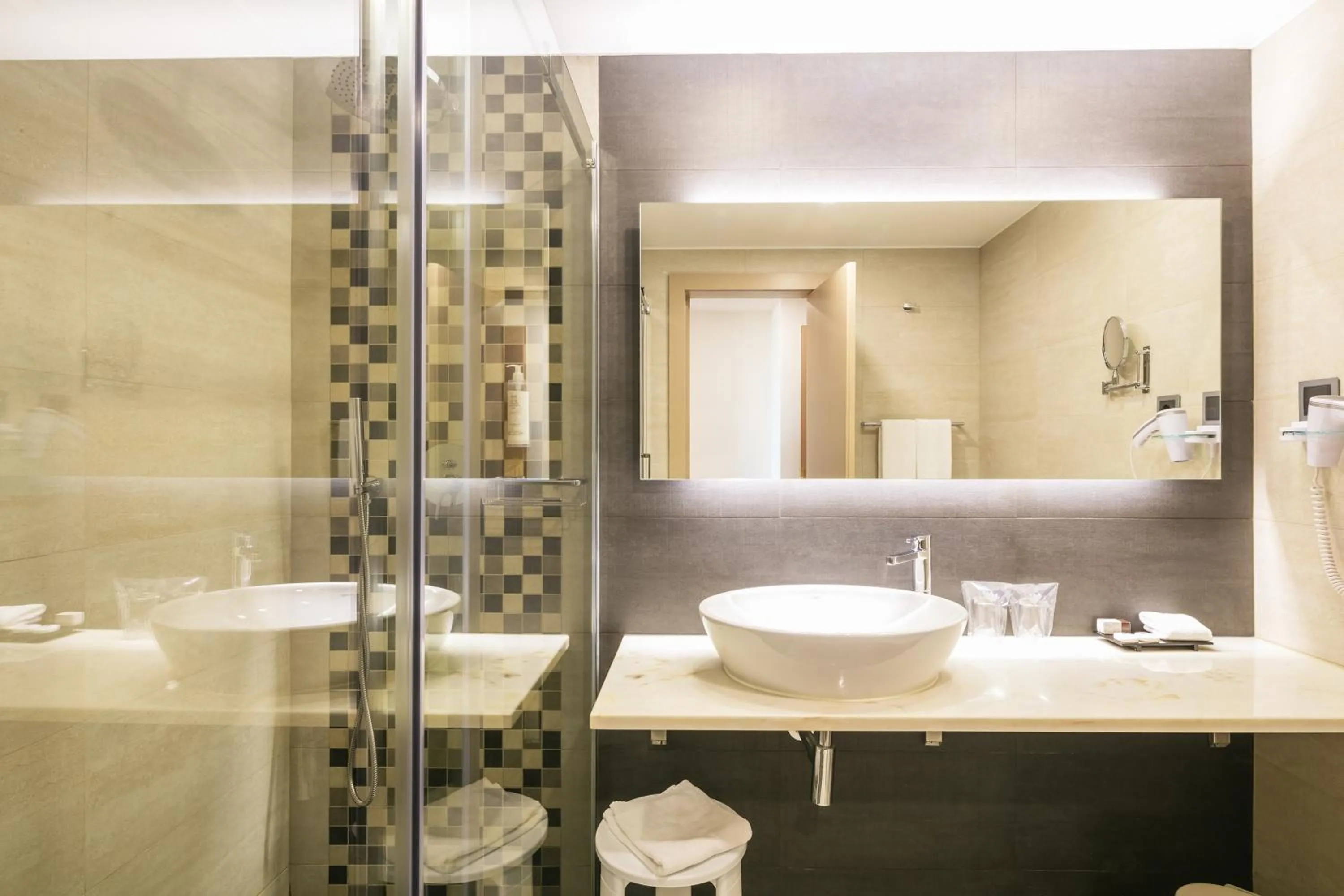 Shower in Forte de São Francisco Hotel Chaves