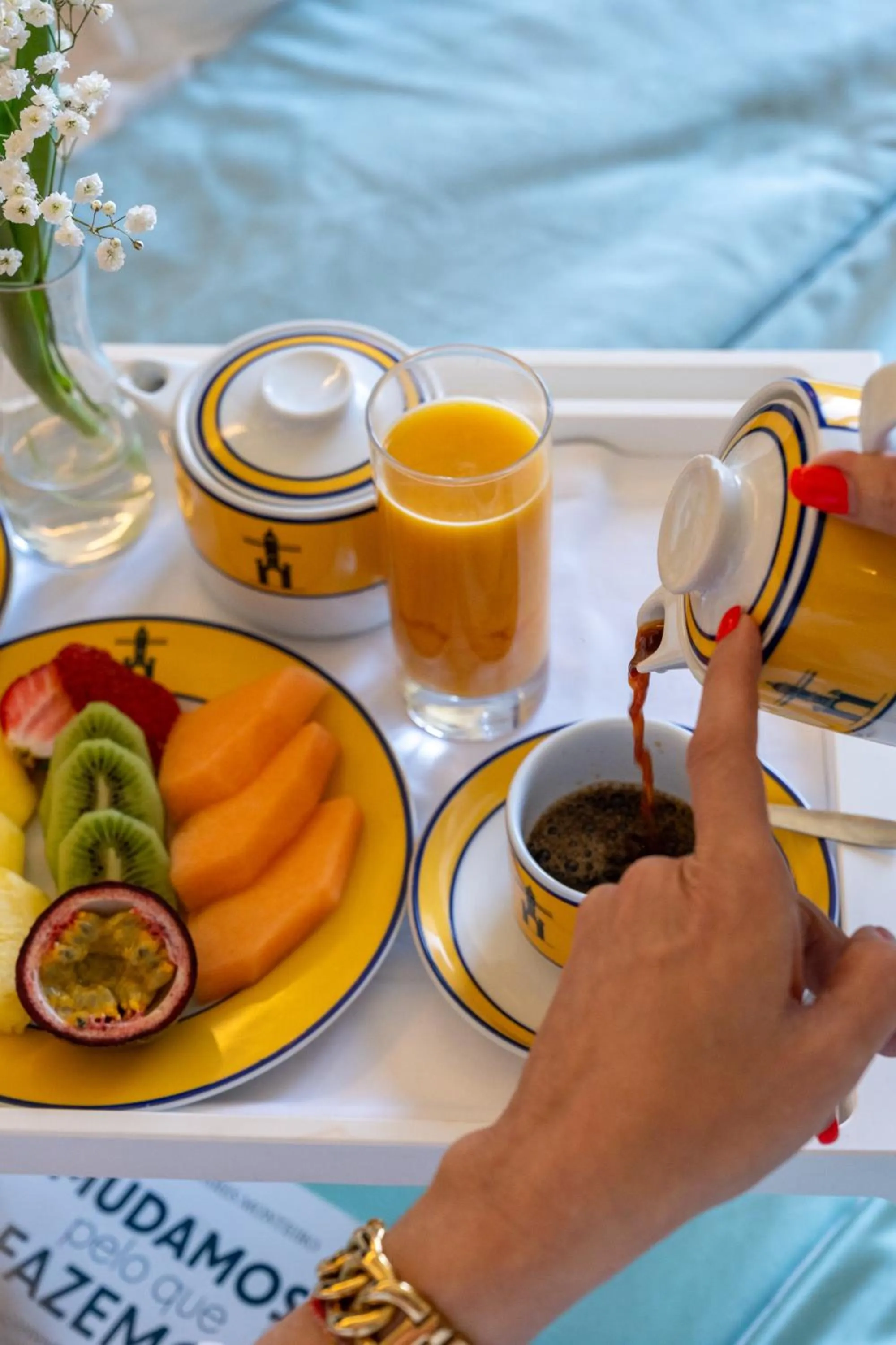 Breakfast in Forte de São Francisco Hotel Chaves