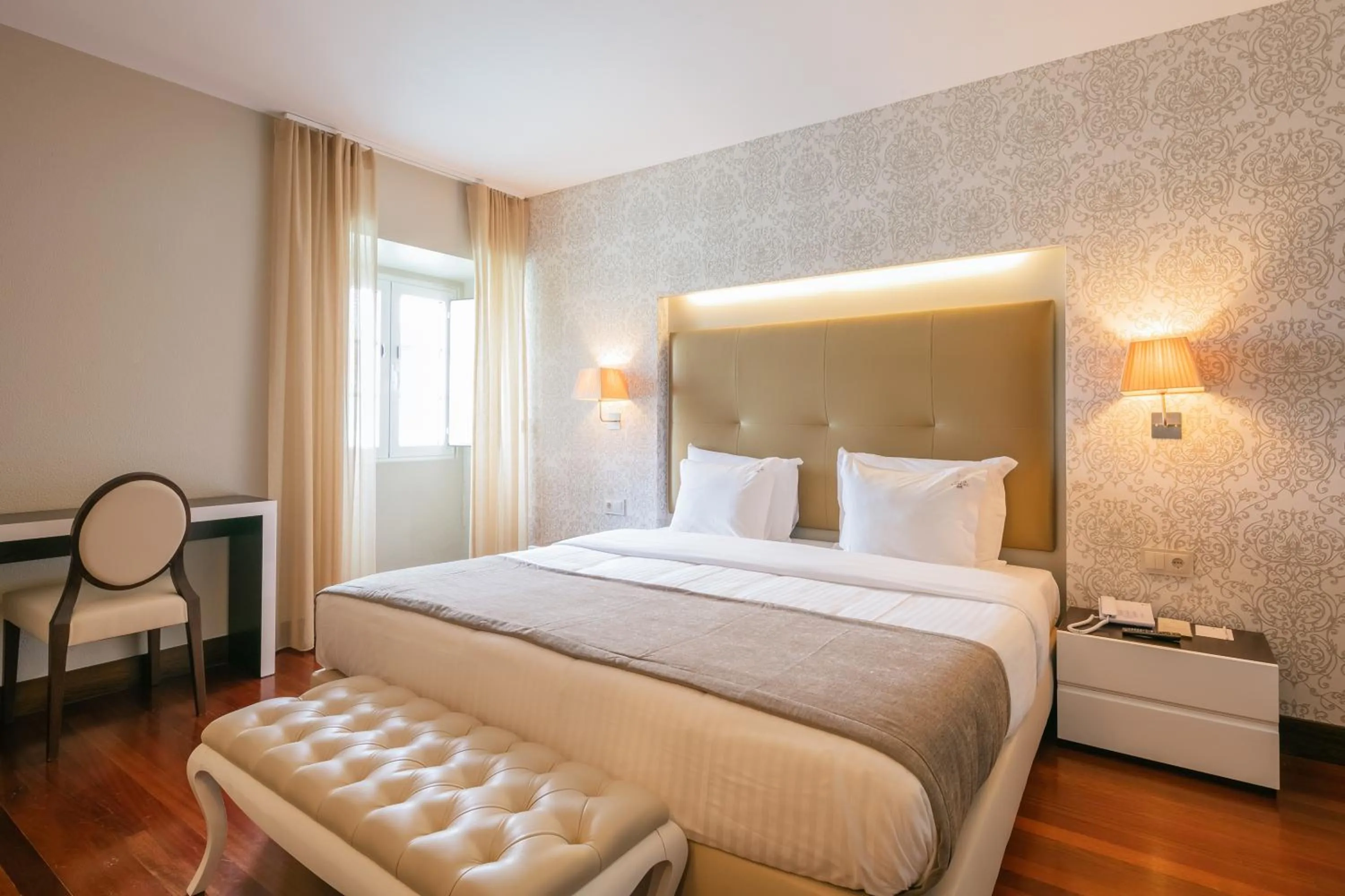 Bed in Forte de São Francisco Hotel Chaves