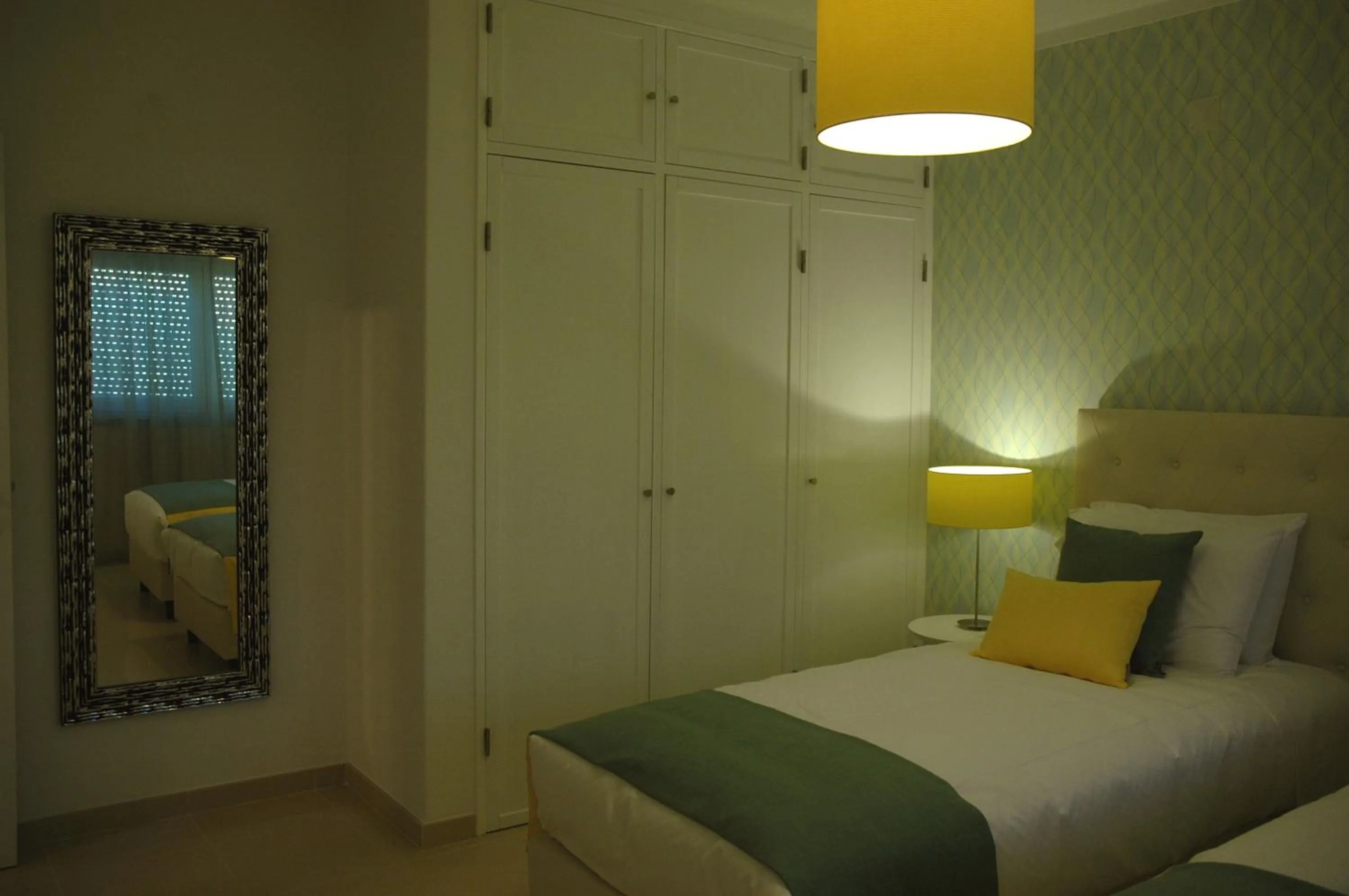 Bed in Hotel Dom Lourenco