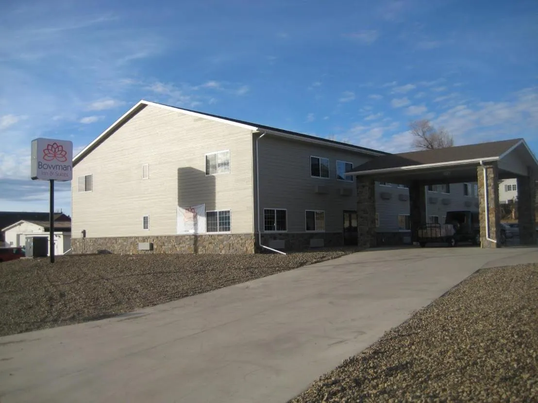 Property building in Bowman Inn and Suites