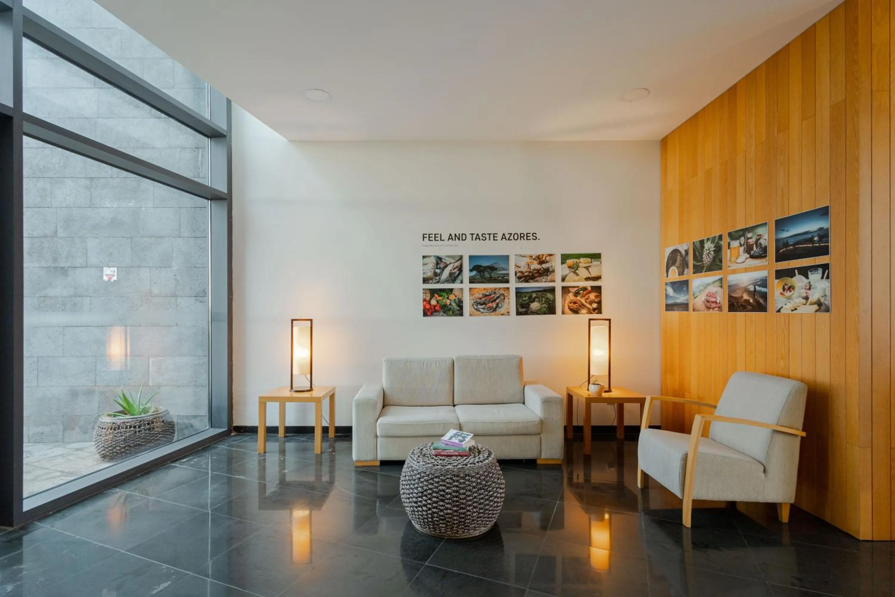 Living room in Hotel da Graciosa