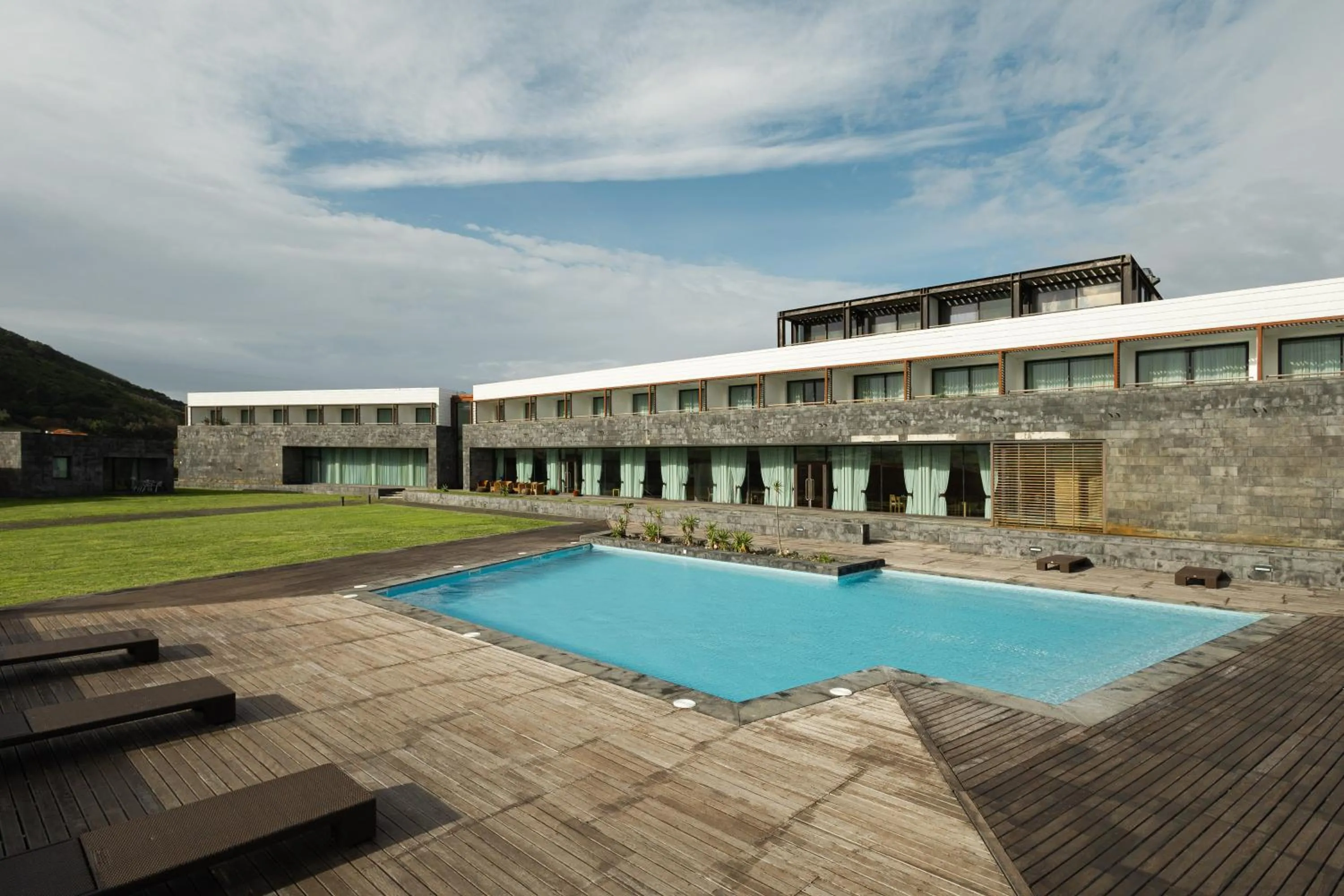 Swimming pool in Hotel da Graciosa