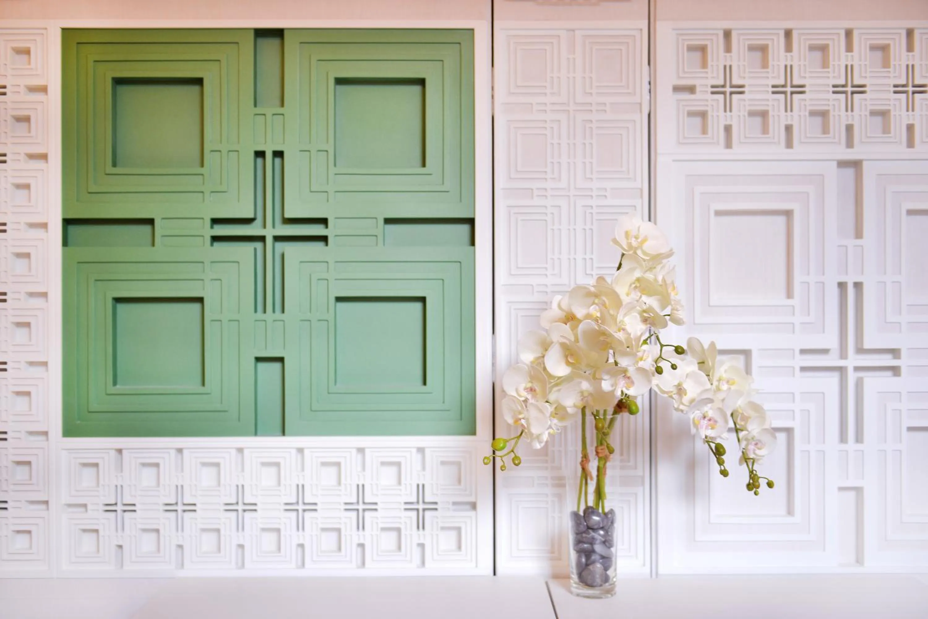 Decorative detail in Riva Arun Bangkok