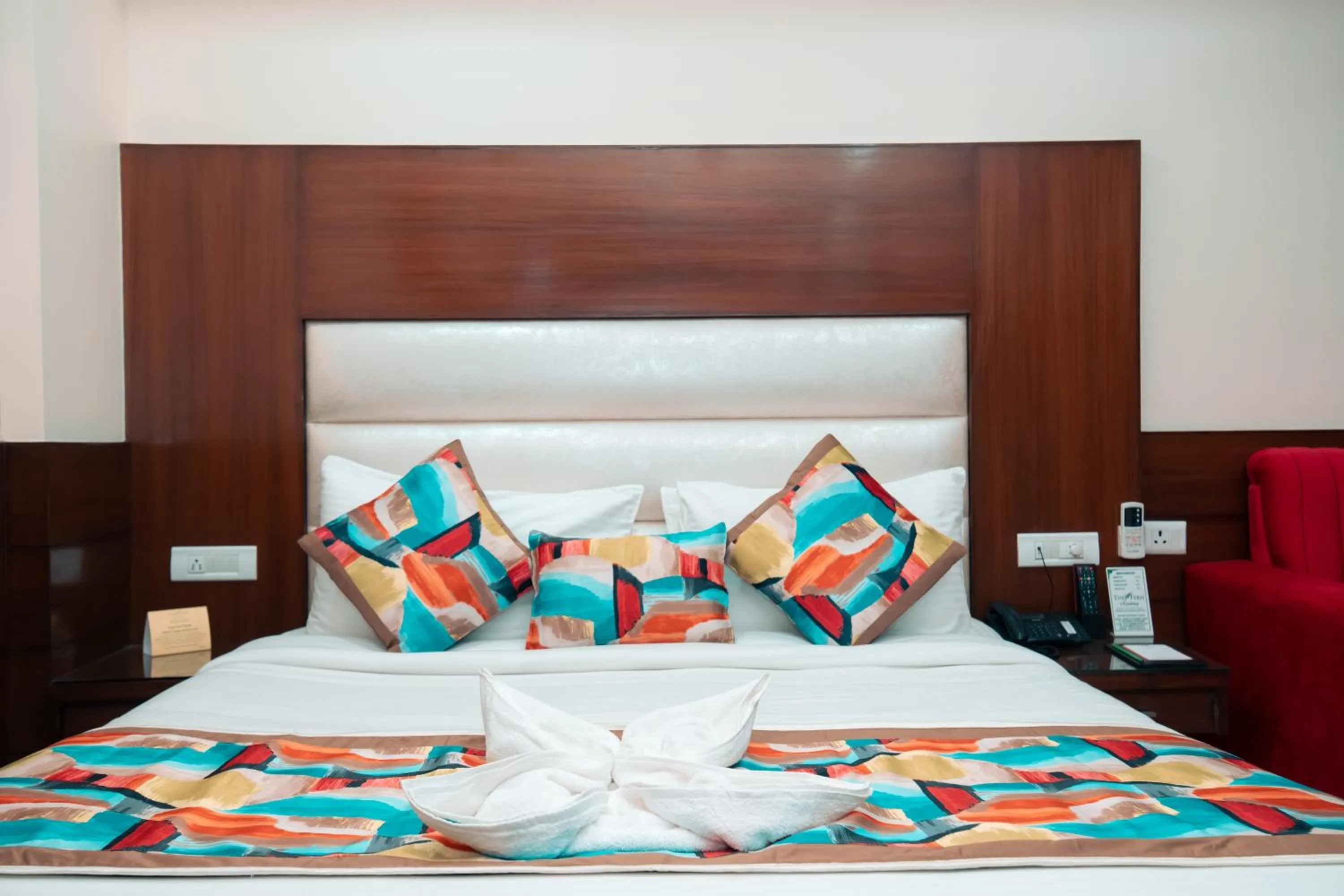 Bed in The Fern Residency Katra