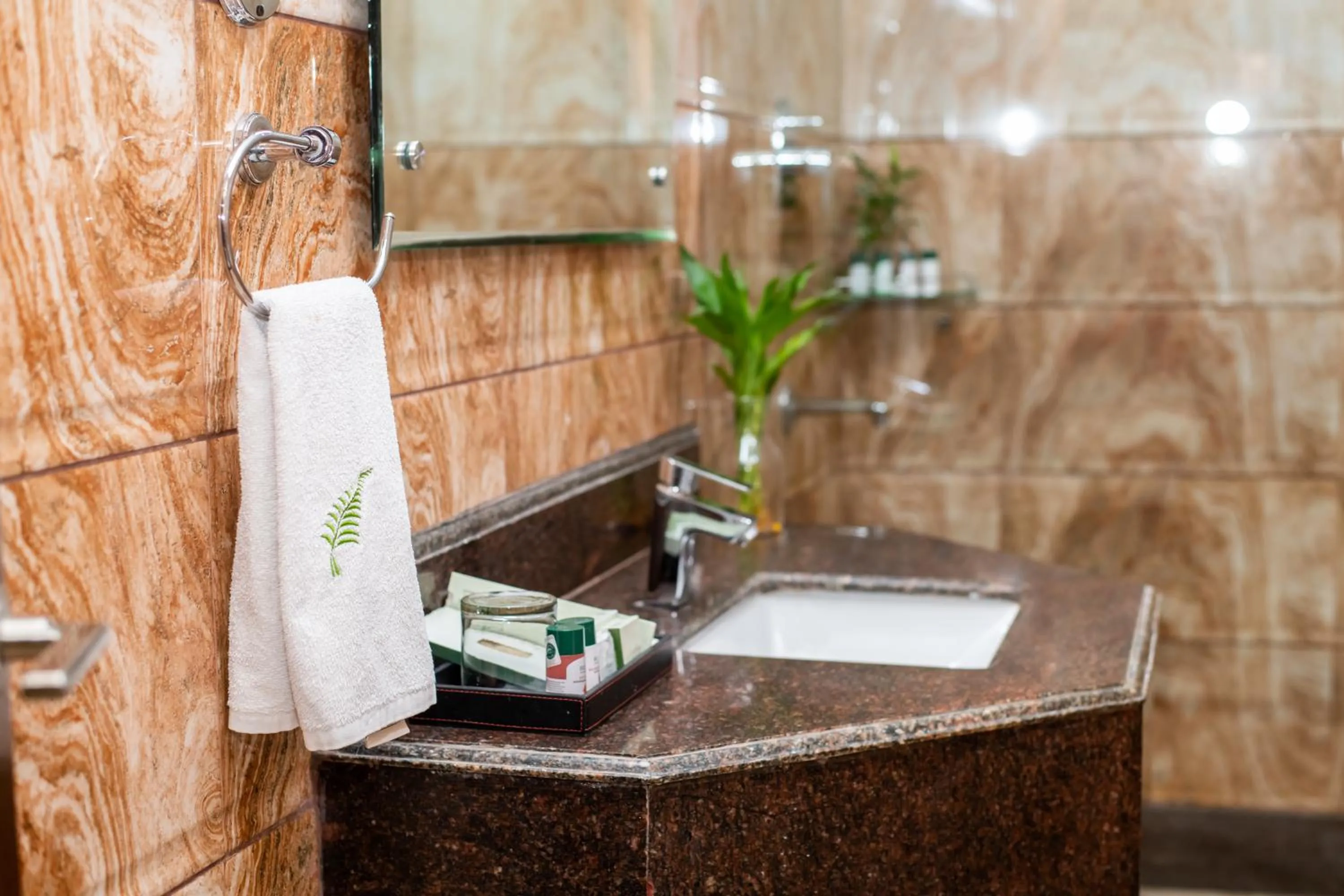 Bathroom in The Fern Residency Katra