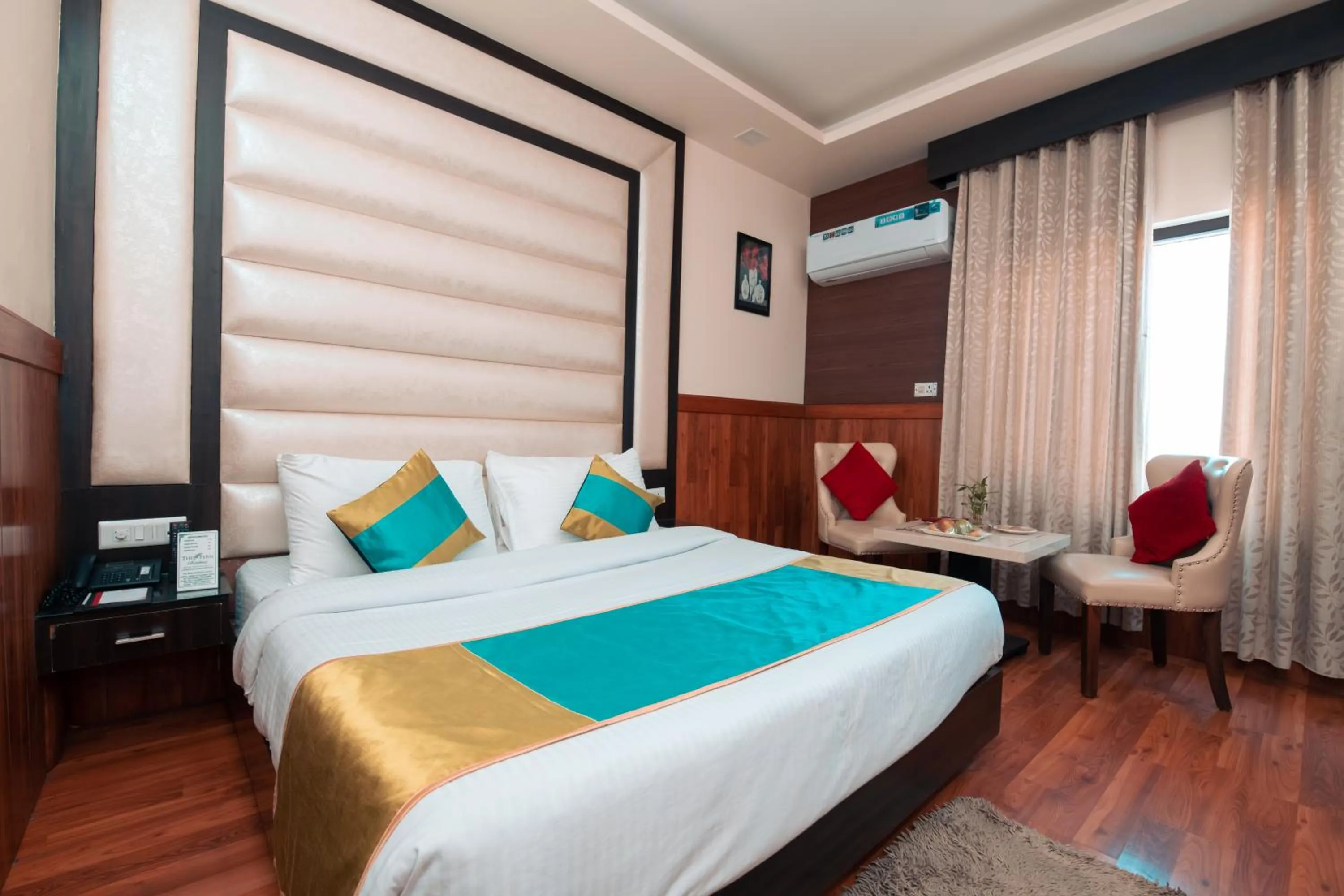 Bedroom, Bed in The Fern Residency Katra