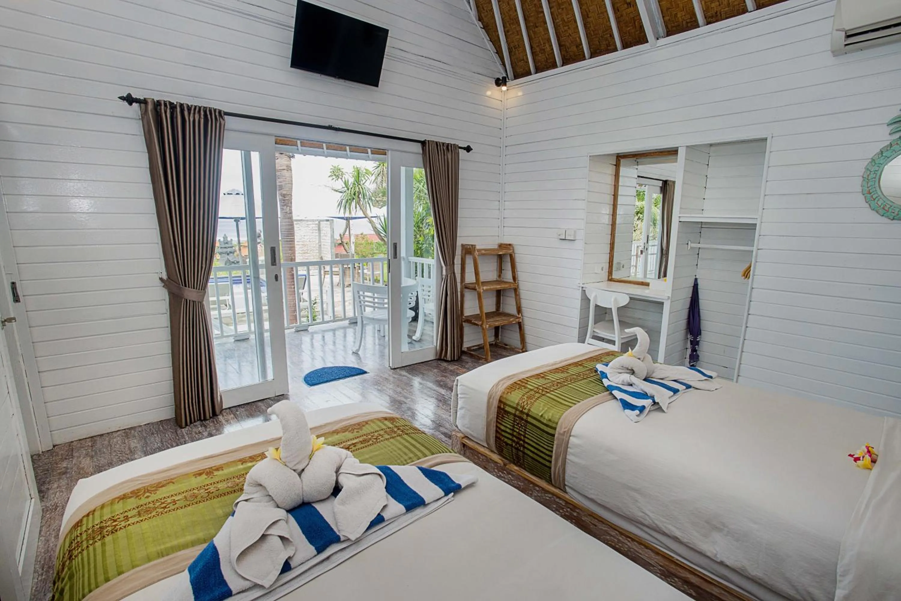 Bed in Grand Sea View Lembongan
