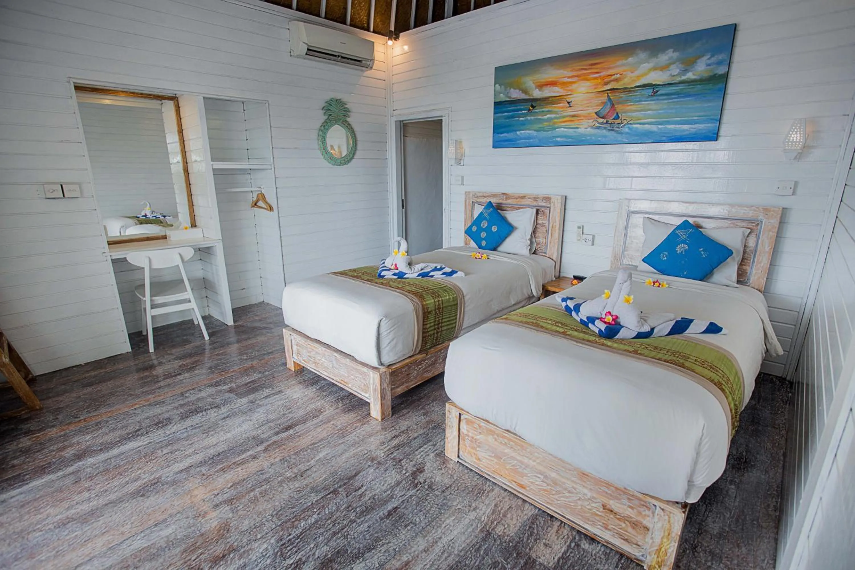 Bed in Grand Sea View Lembongan