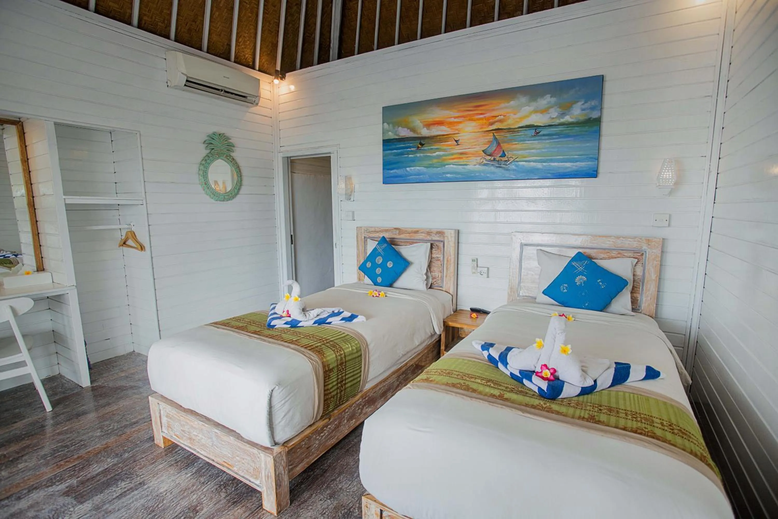 Bed in Grand Sea View Lembongan